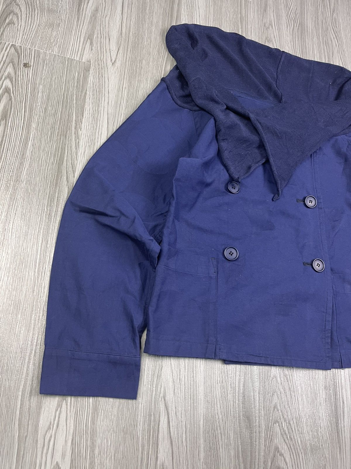 Designer × Limi Feu × Yohji Yamamoto 2021 S/S Limi Feu Round Abstract top open top netting jacket Size S / US 4 / IT 40 - 5 Thumbnail