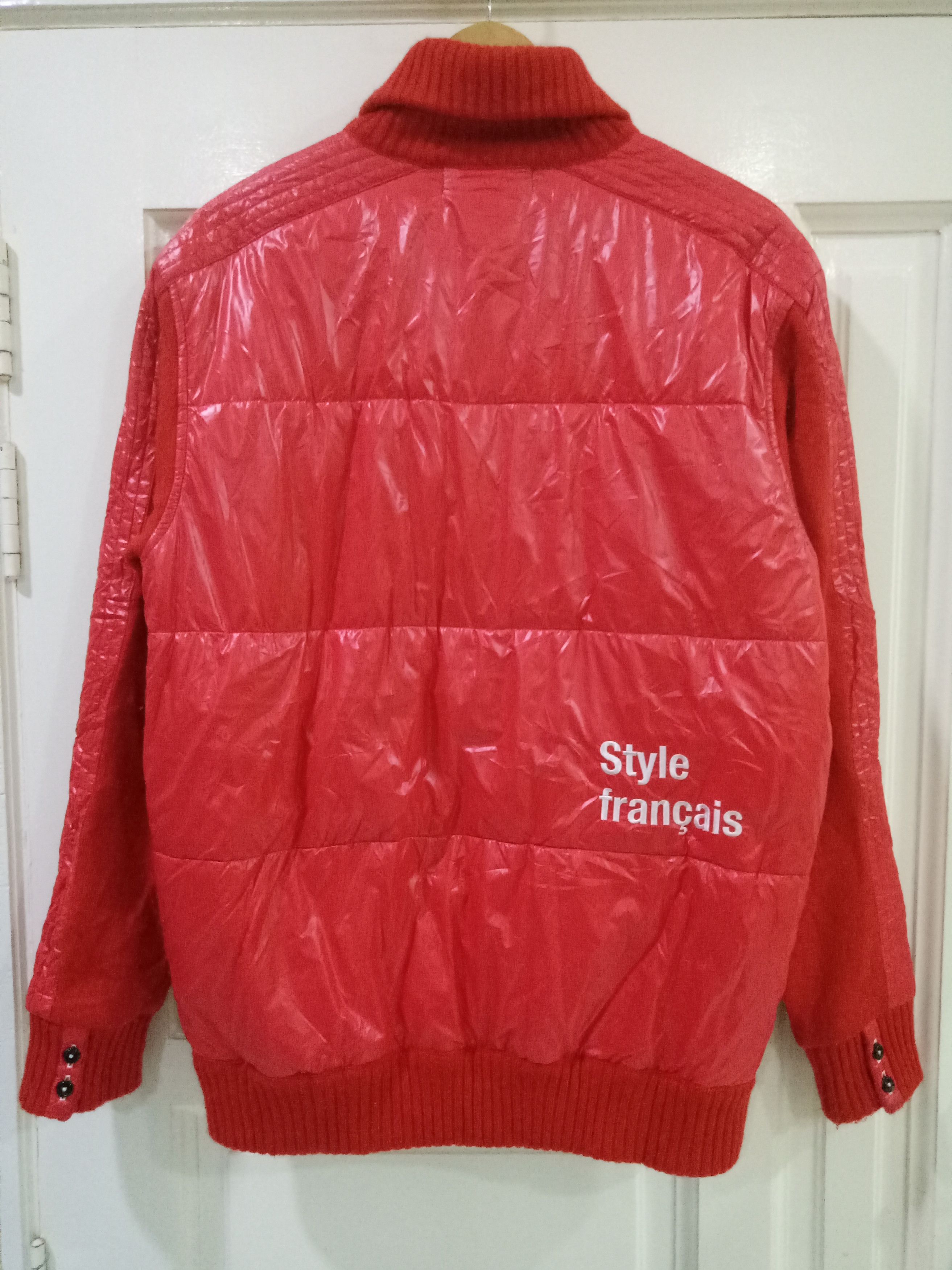 Le Coq Sportif × Vintage Le Coq Sportif Wool Streetwear Jacket Size US L / EU 52-54 / 3 - 2 Thumbnail