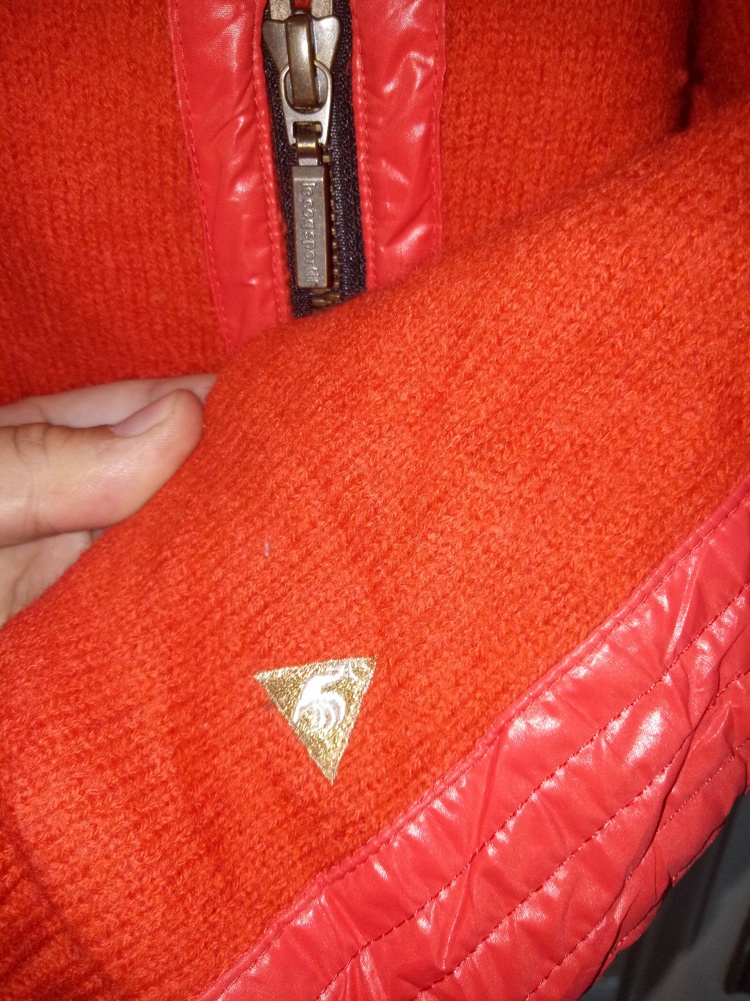 Le Coq Sportif × Vintage Le Coq Sportif Wool Streetwear Jacket Size US L / EU 52-54 / 3 - 8 Thumbnail