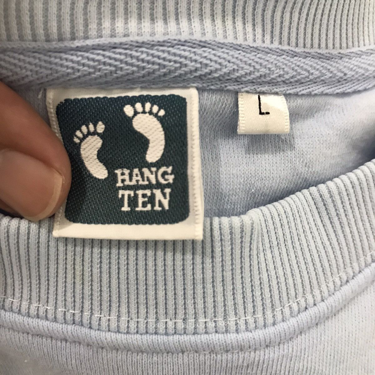 Hang Ten × Vintage Vintage Hang Ten Long Sleeve Tee | Large Size | Size US L / EU 52-54 / 3 - 4 Thumbnail