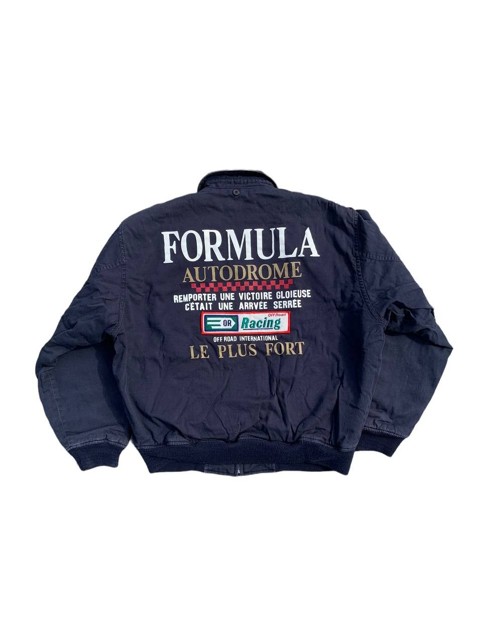 Japanese Brand × Vintage VTG Quilted Lined Off-Road Racing Staff Jacket Size US M / EU 48-50 / 2 - 1 Thumbnail