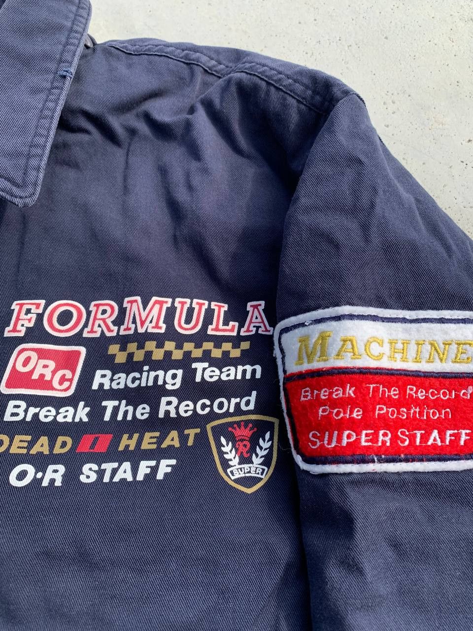 Japanese Brand × Vintage VTG Quilted Lined Off-Road Racing Staff Jacket Size US M / EU 48-50 / 2 - 6 Thumbnail