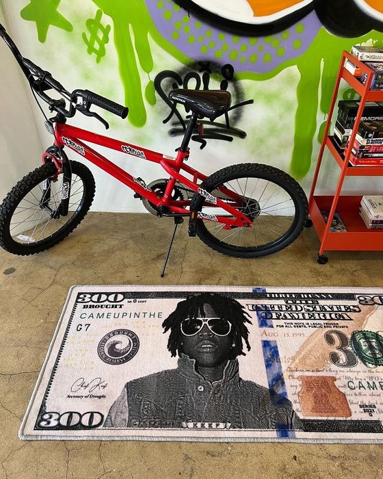 Custom DROUGHT CHIEF KEEF SOSA THREE HUNNA <em>3HUNNA</em> DOLLAR BILL RUG