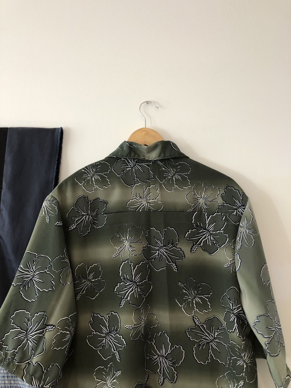 Chorley × Handmade Chorley sun faded Hawaiian floral rayon camp collar bowling Size US L / EU 52-54 / 3 - 3 Thumbnail