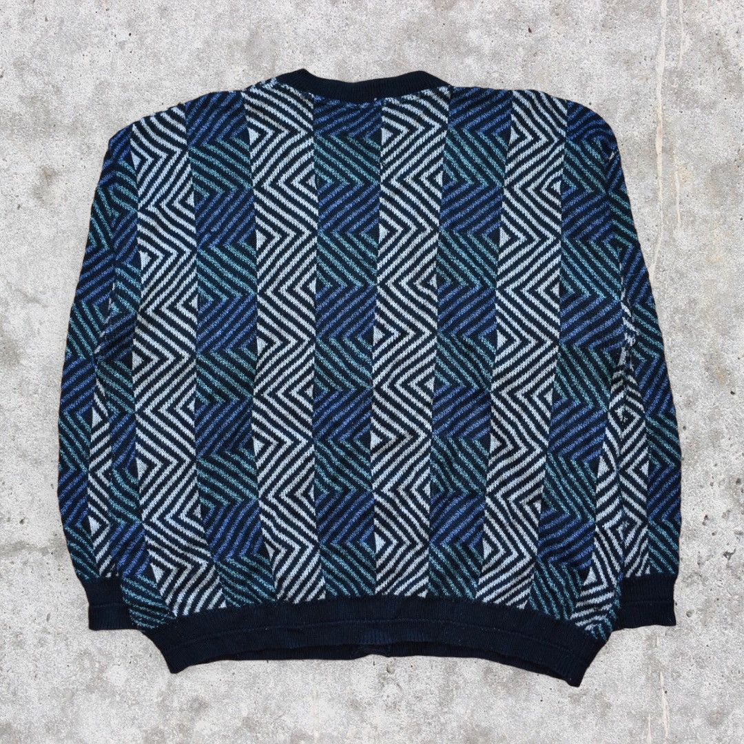 Vintage Vintage 90s Cardigan Sweater (XXLT) Size US XXL / EU 58 / 5 - 4 Thumbnail