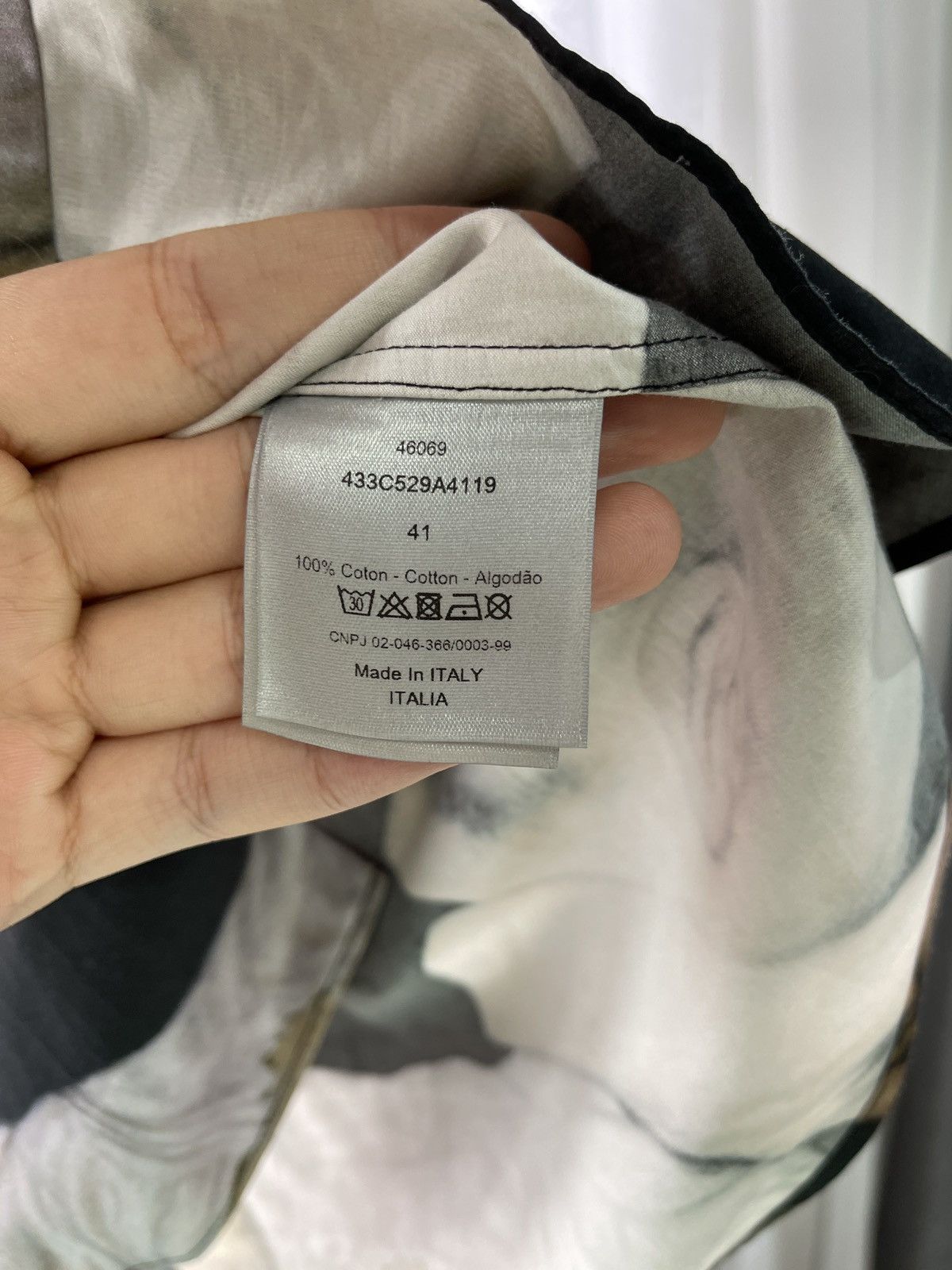 Dior × Kris Van Assche Dior homme FW17 Dan Witz “Moshpit” shirt Size US M / EU 48-50 / 2 - 4 Thumbnail