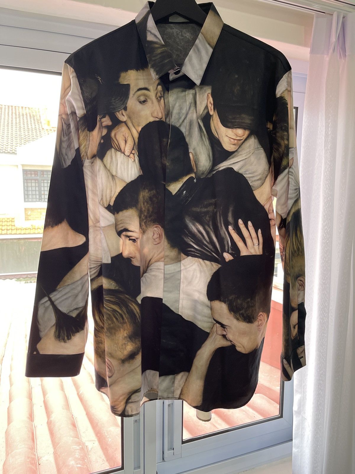 Dior × Kris Van Assche Dior homme FW17 Dan Witz “Moshpit” shirt Size US M / EU 48-50 / 2 - 1 Thumbnail