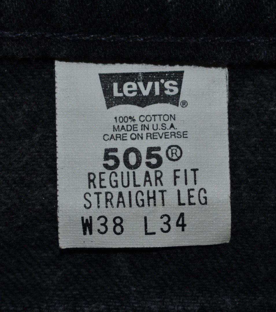 Levi's Vintage Levi’s 505 Denim (38X32) Size US 38 / EU 54 - 5 Thumbnail