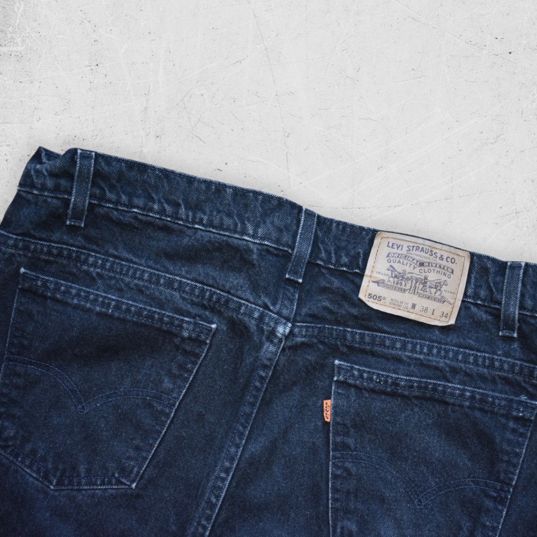Levi's Vintage Levi’s 505 Denim (38X32) Size US 38 / EU 54 - 4 Thumbnail