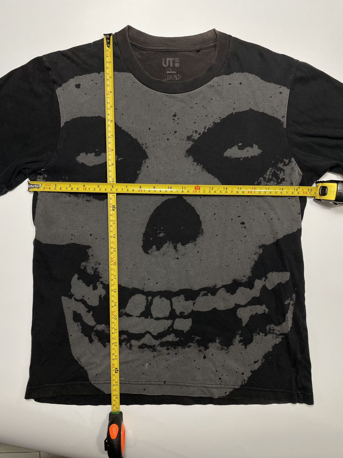 Band Tees × Misfits × Vintage Vintage Misfits Rock Band Tee Uniqlo sun faded distress Size US L / EU 52-54 / 3 - 8 Thumbnail