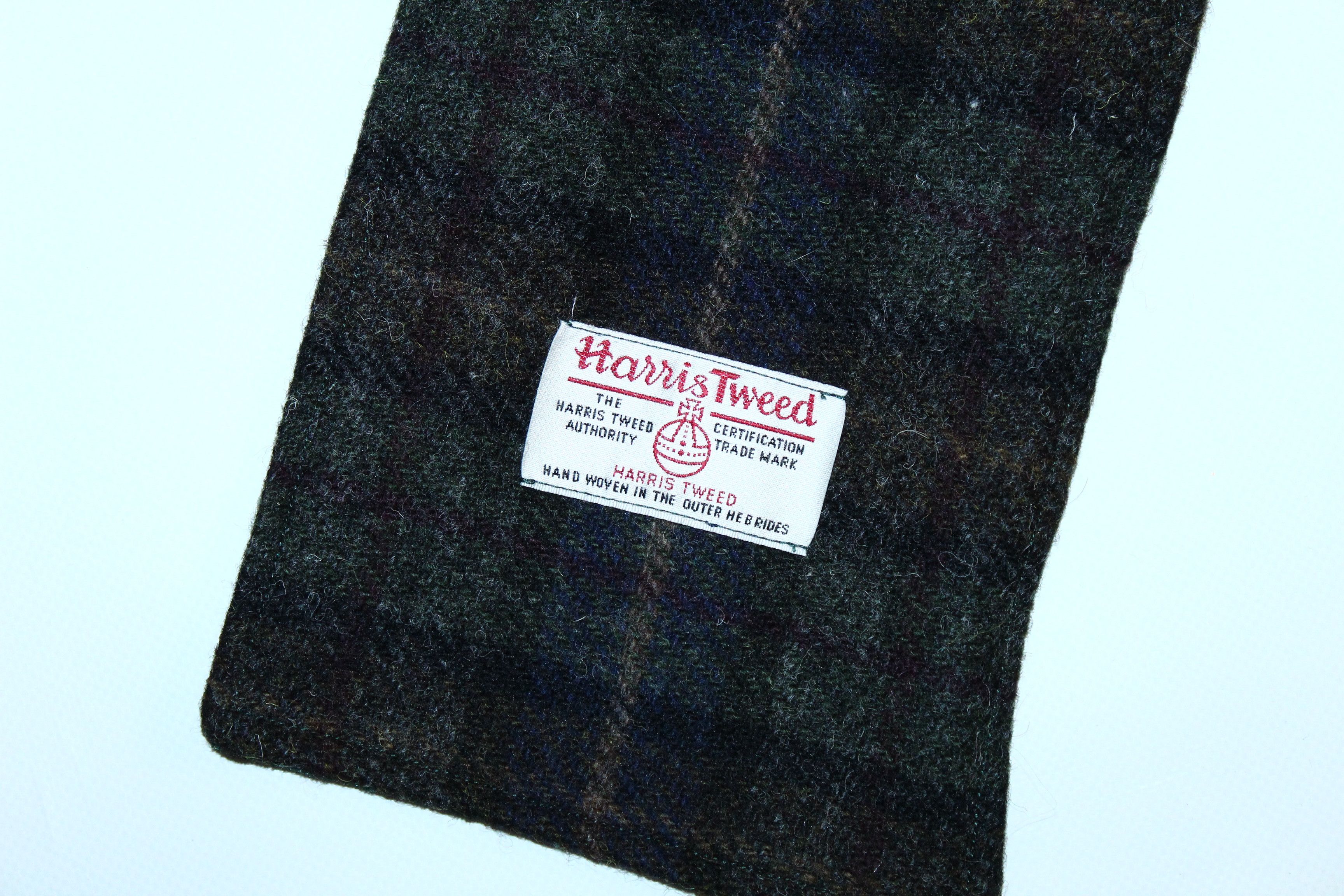 Harris Tweed 🔥 Harris Tweed Velour Lined Royal Casual Scarf Size ONE SIZE - 3 Thumbnail