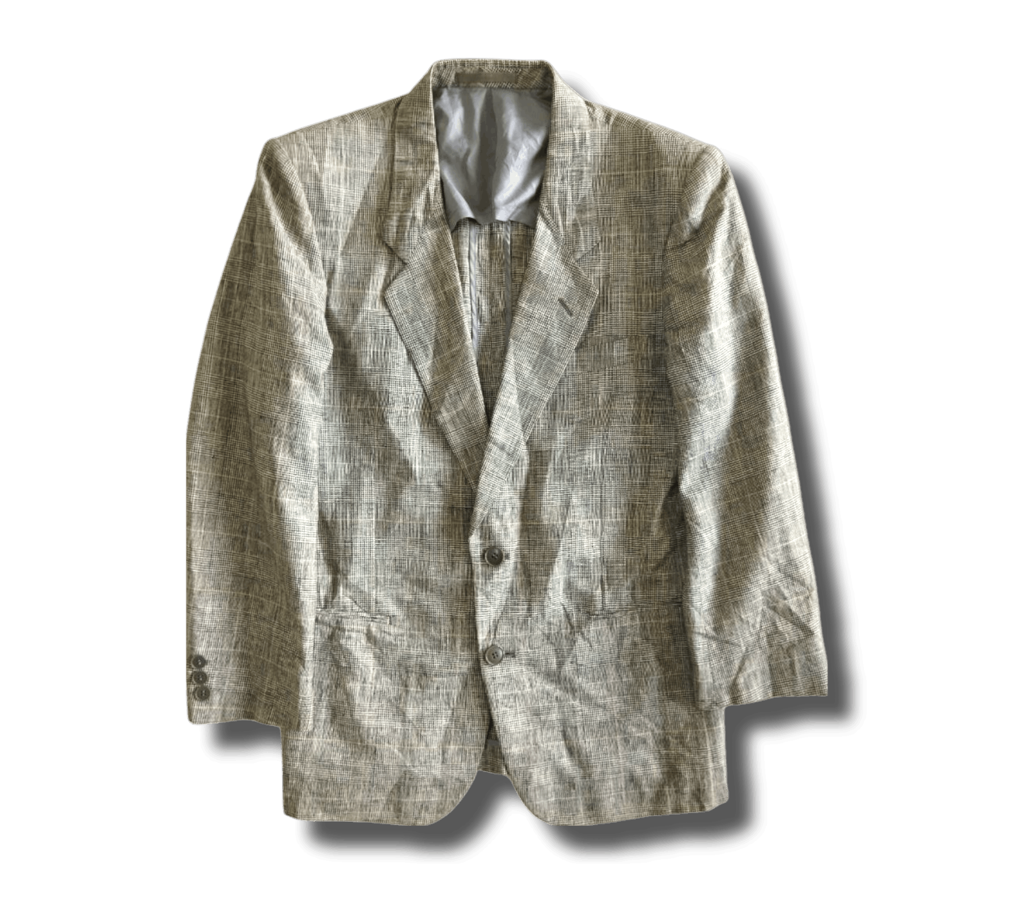 image of Vintage YVES Saint Laurent Blazers in Grey, Men's (Size Medium)