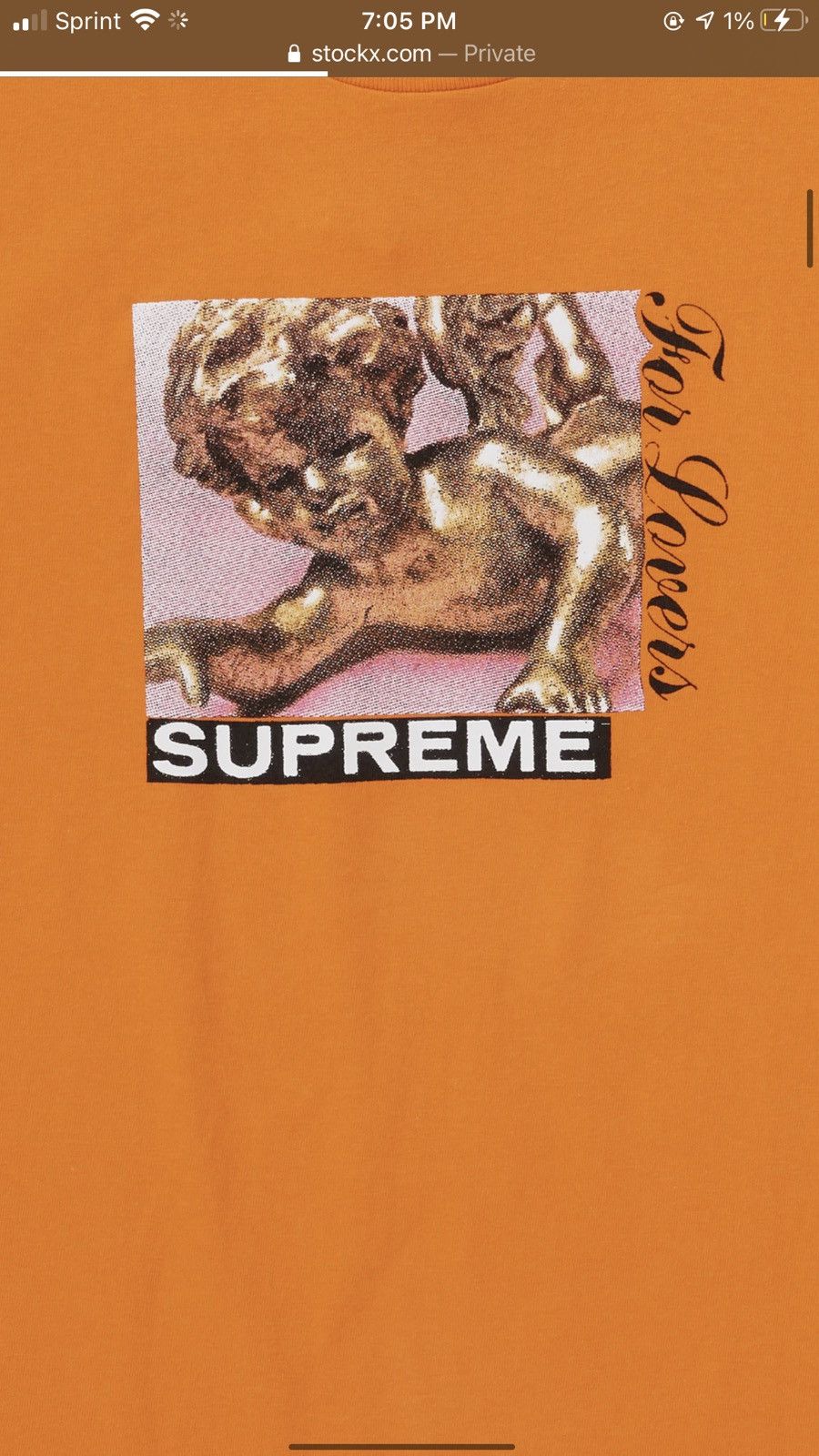 Supreme Supreme Cupid For Lovers Tee Size US L / EU 52-54 / 3 - 3 Thumbnail