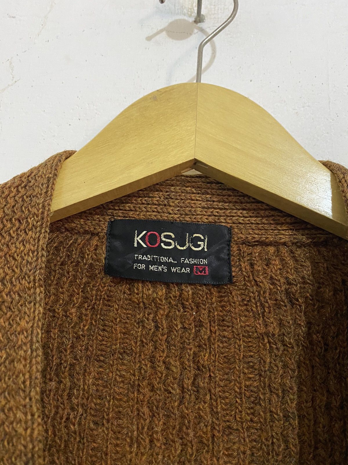 Beauty Beast 💸BINDINGOFFER💸90s Kosugi Cardigan Wool Kurt Cobain Style Size US M / EU 48-50 / 2 - 4 Thumbnail