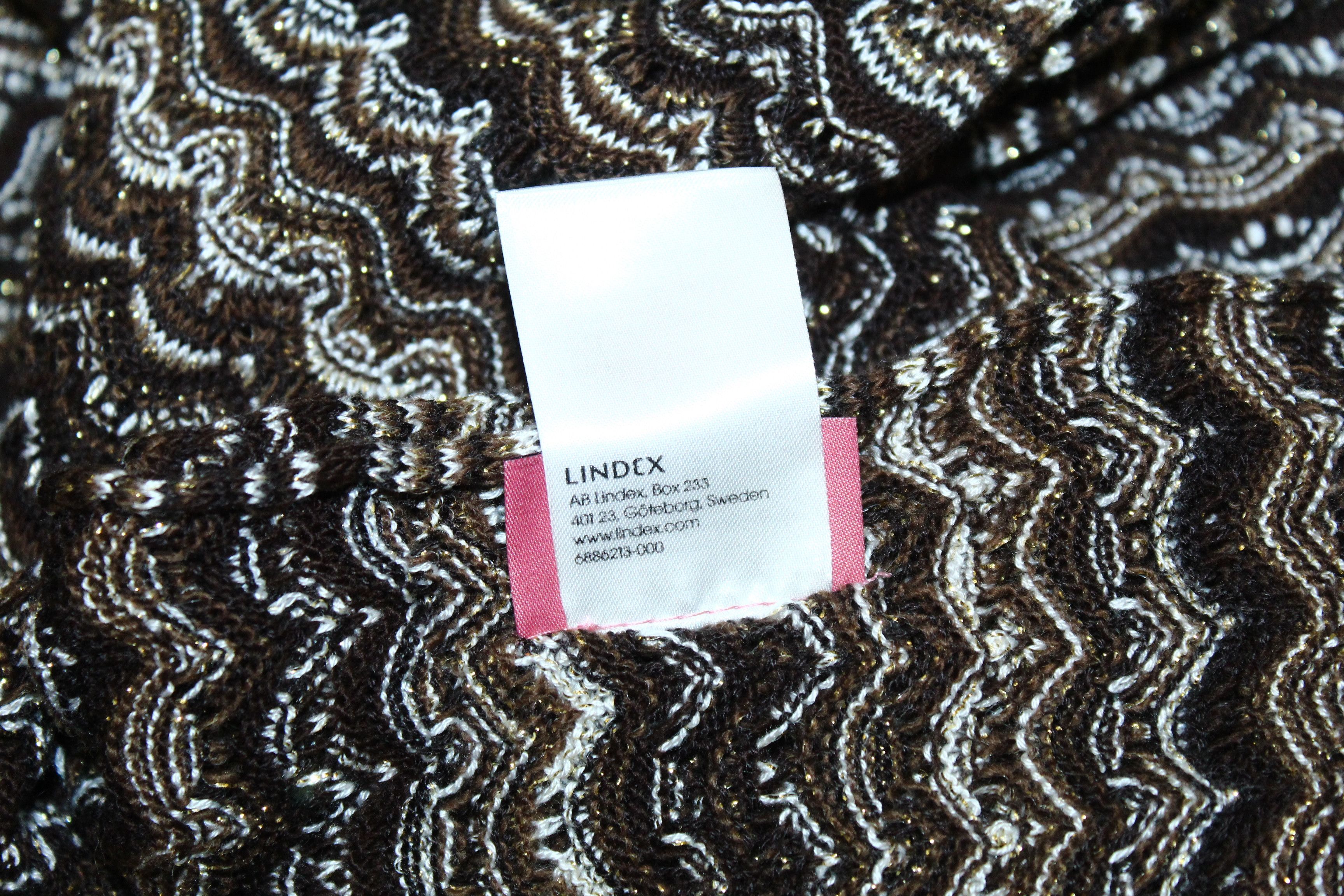 Missoni Missoni x Lindex Fantasia Multicolor Blend Knitted Scar/Wrap Size ONE SIZE - 7 Thumbnail