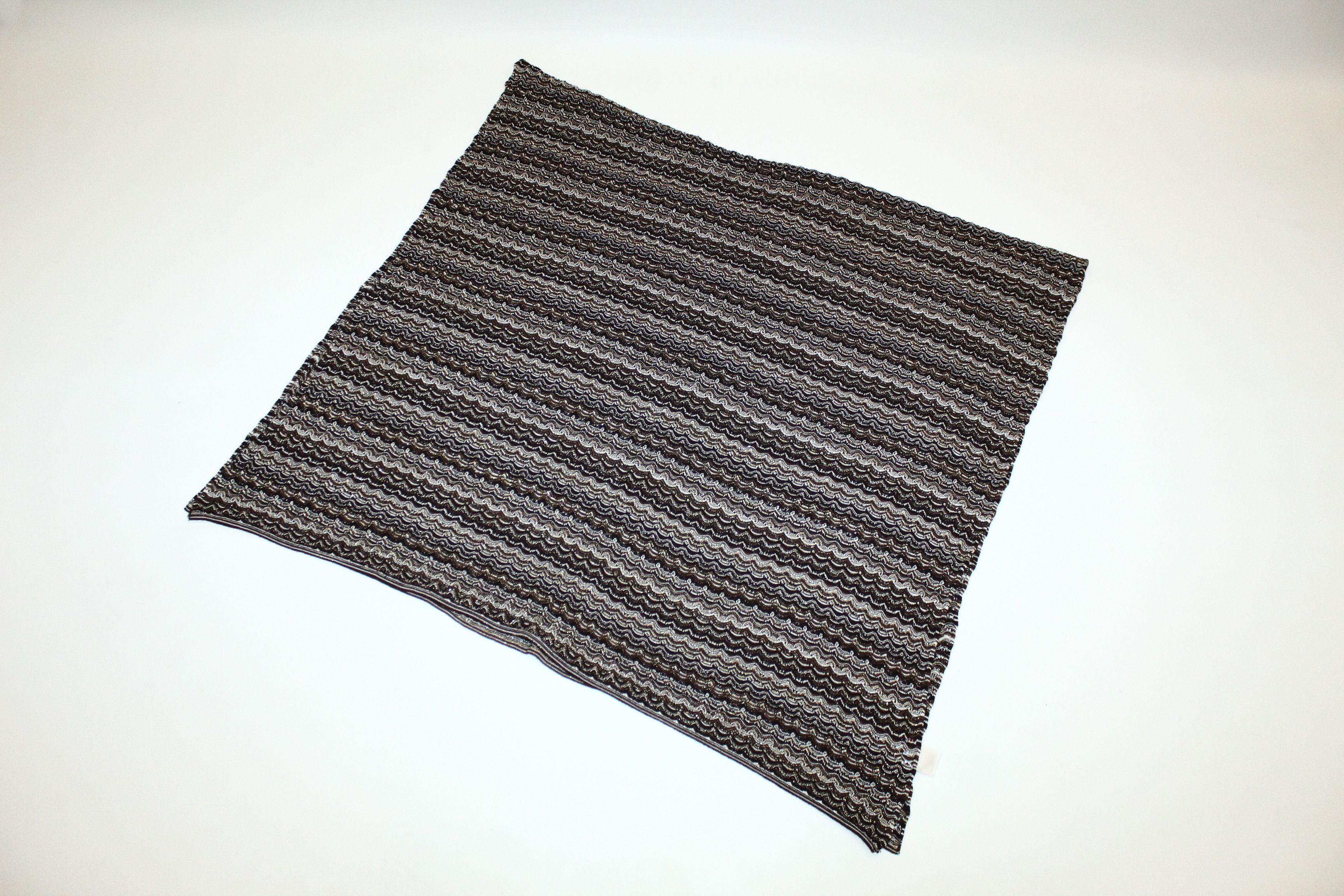 Missoni Missoni x Lindex Fantasia Multicolor Blend Knitted Scar/Wrap Size ONE SIZE - 2 Thumbnail