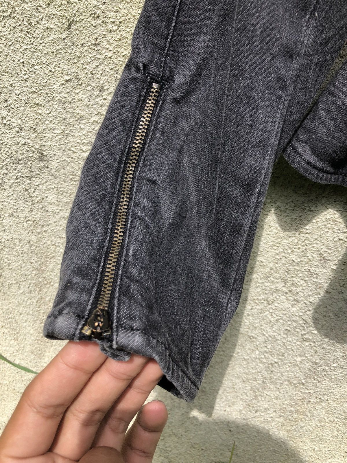 Diesel Diesel women size S denim biker jacket Size S / US 4 / IT 40 - 5 Thumbnail