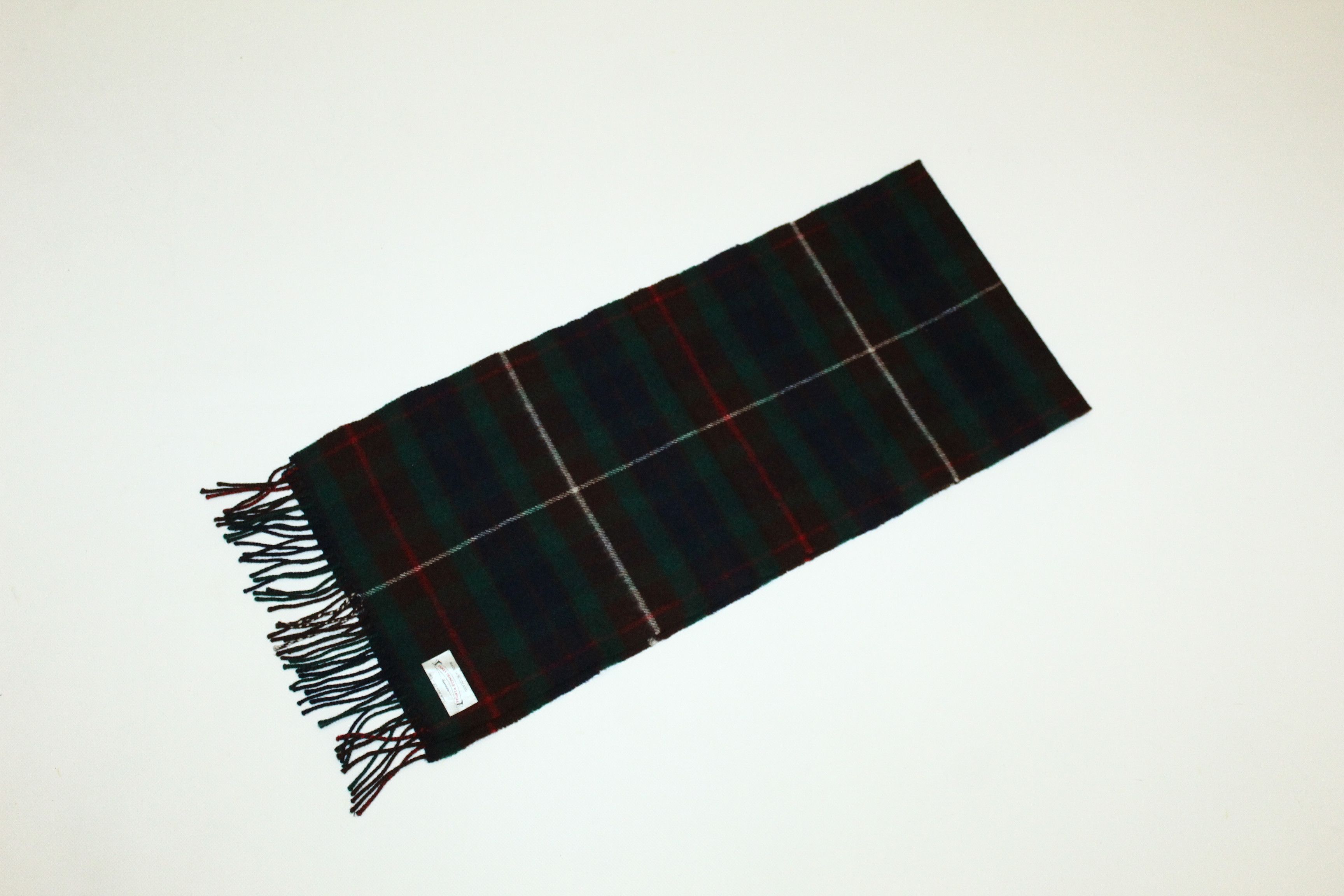 Pringle Of Scotland Vtg James Pringle Weavers Tartan Pure New Wool Scarf Size ONE SIZE - 5 Thumbnail