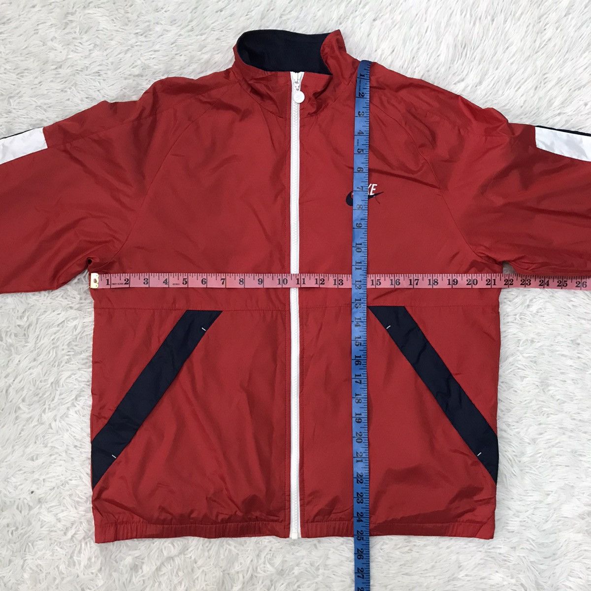 Nike Vtg Nike Swoosh Jacket Size US L / EU 52-54 / 3 - 9 Thumbnail