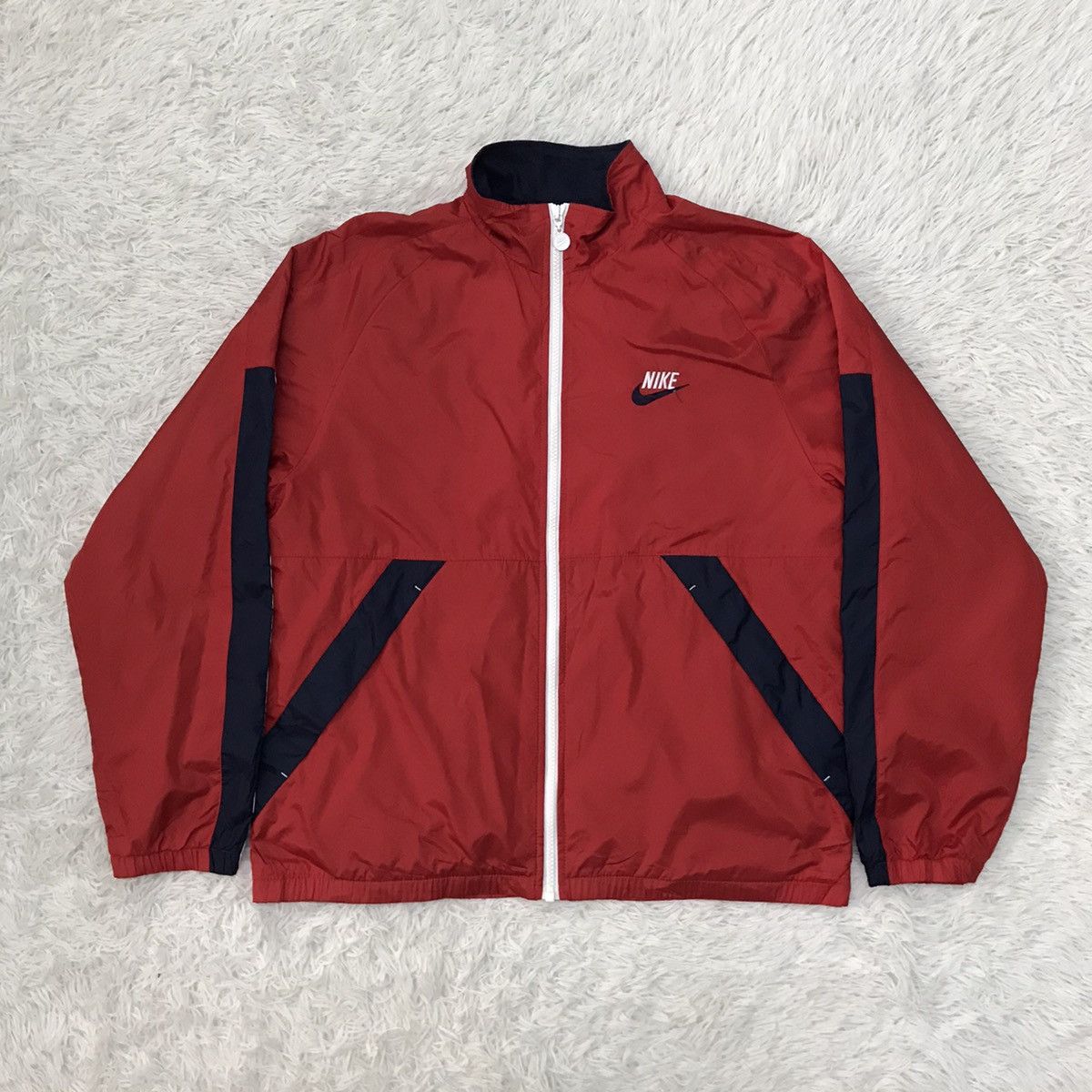 Nike Vtg Nike Swoosh Jacket Size US L / EU 52-54 / 3 - 2 Thumbnail