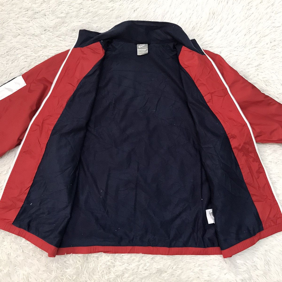 Nike Vtg Nike Swoosh Jacket Size US L / EU 52-54 / 3 - 8 Thumbnail