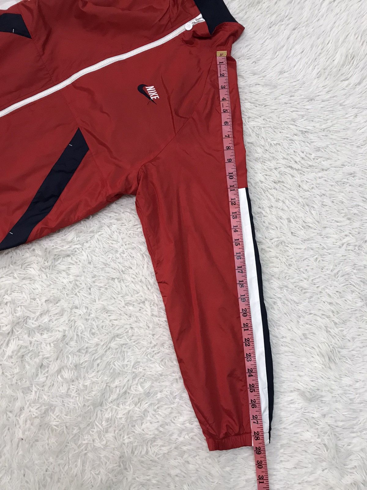 Nike Vtg Nike Swoosh Jacket Size US L / EU 52-54 / 3 - 10 Thumbnail