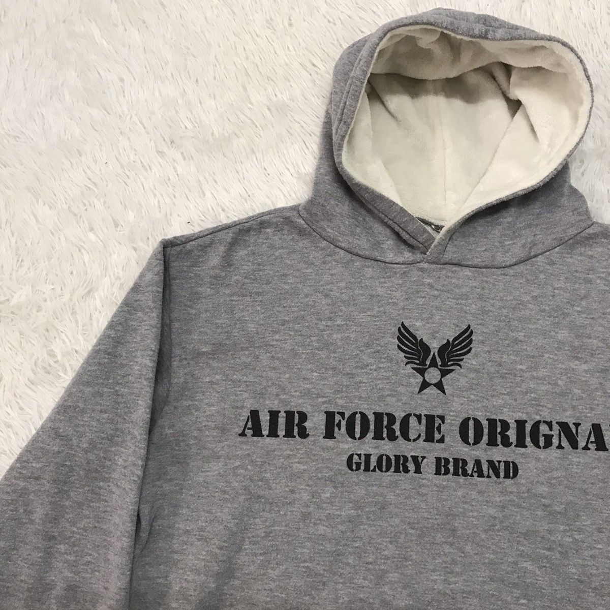 Japanese Brand Air Force Orignal Union Made Hoodie Size US L / EU 52-54 / 3 - 6 Thumbnail