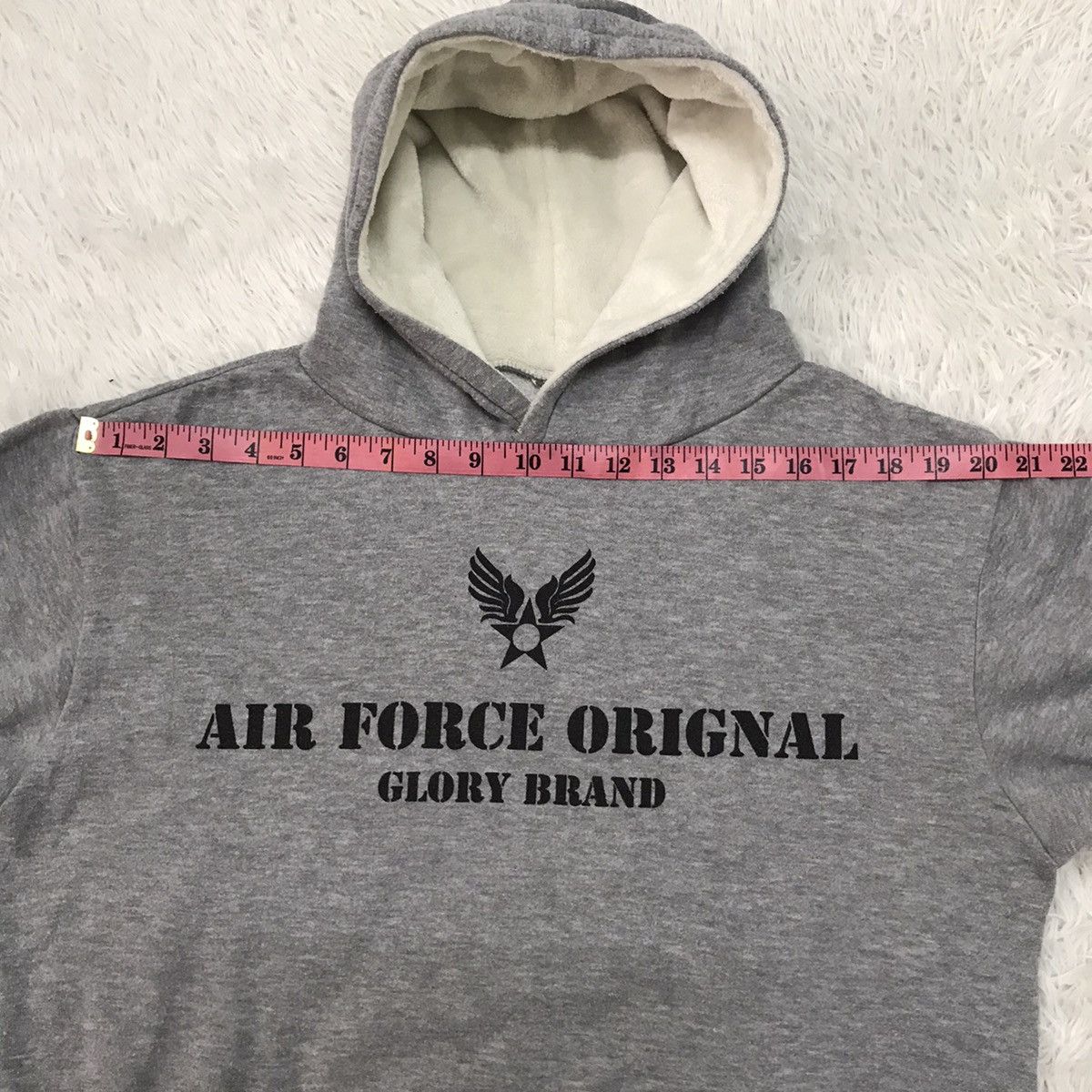 Japanese Brand Air Force Orignal Union Made Hoodie Size US L / EU 52-54 / 3 - 15 Thumbnail
