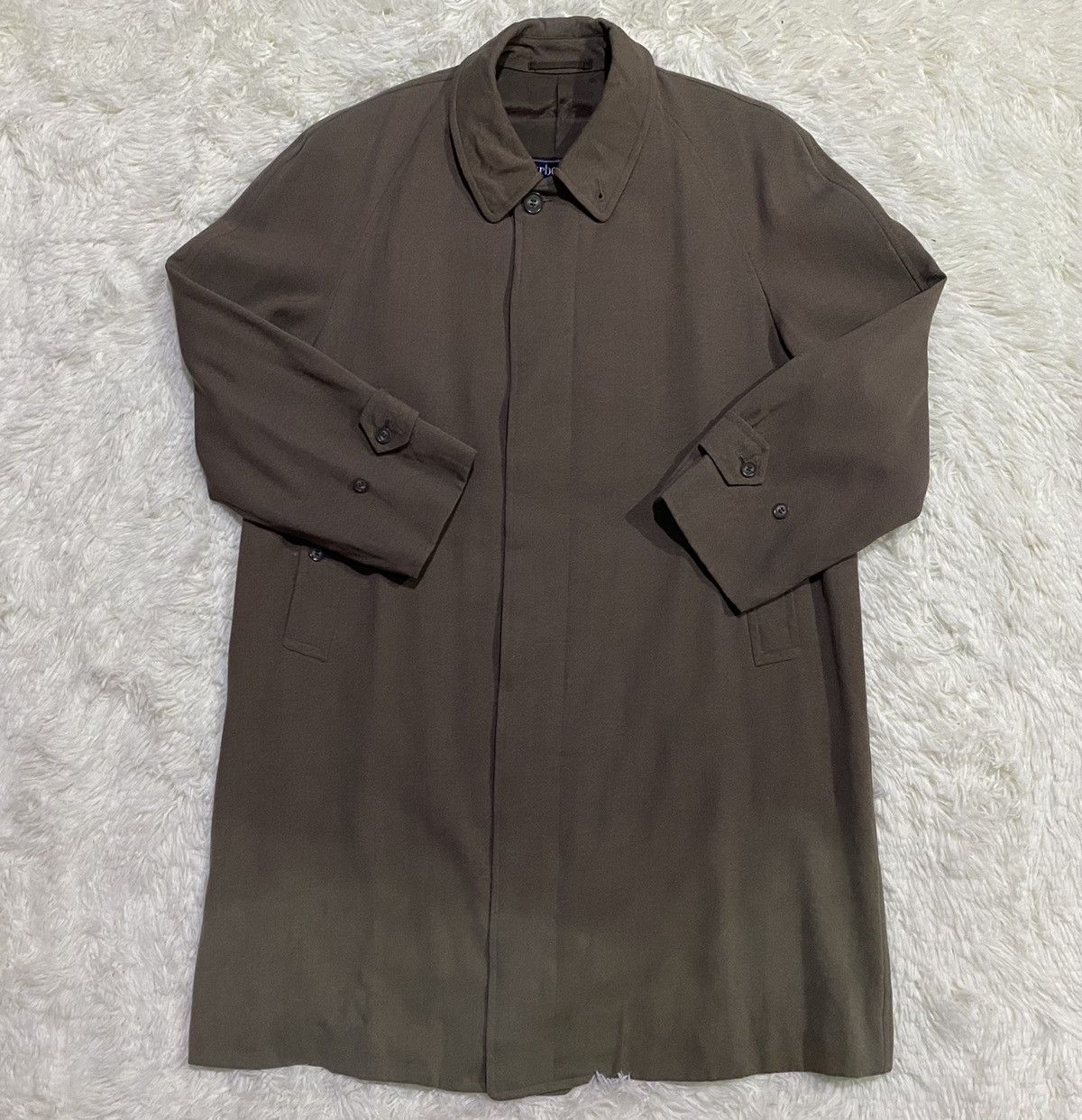 Burberry Burberry Faded Long Coat Jacket Made in England Size US M / EU 48-50 / 2 - 6 Thumbnail