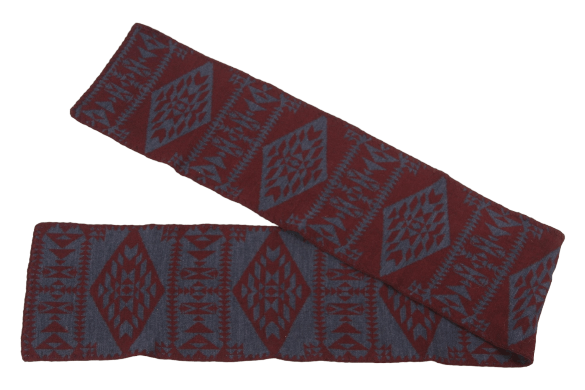 Pendleton 🔥 VTG 🔥 Pendleton Navajo Patterns Knitted Acrylic Scarf Size ONE SIZE - 2 Thumbnail