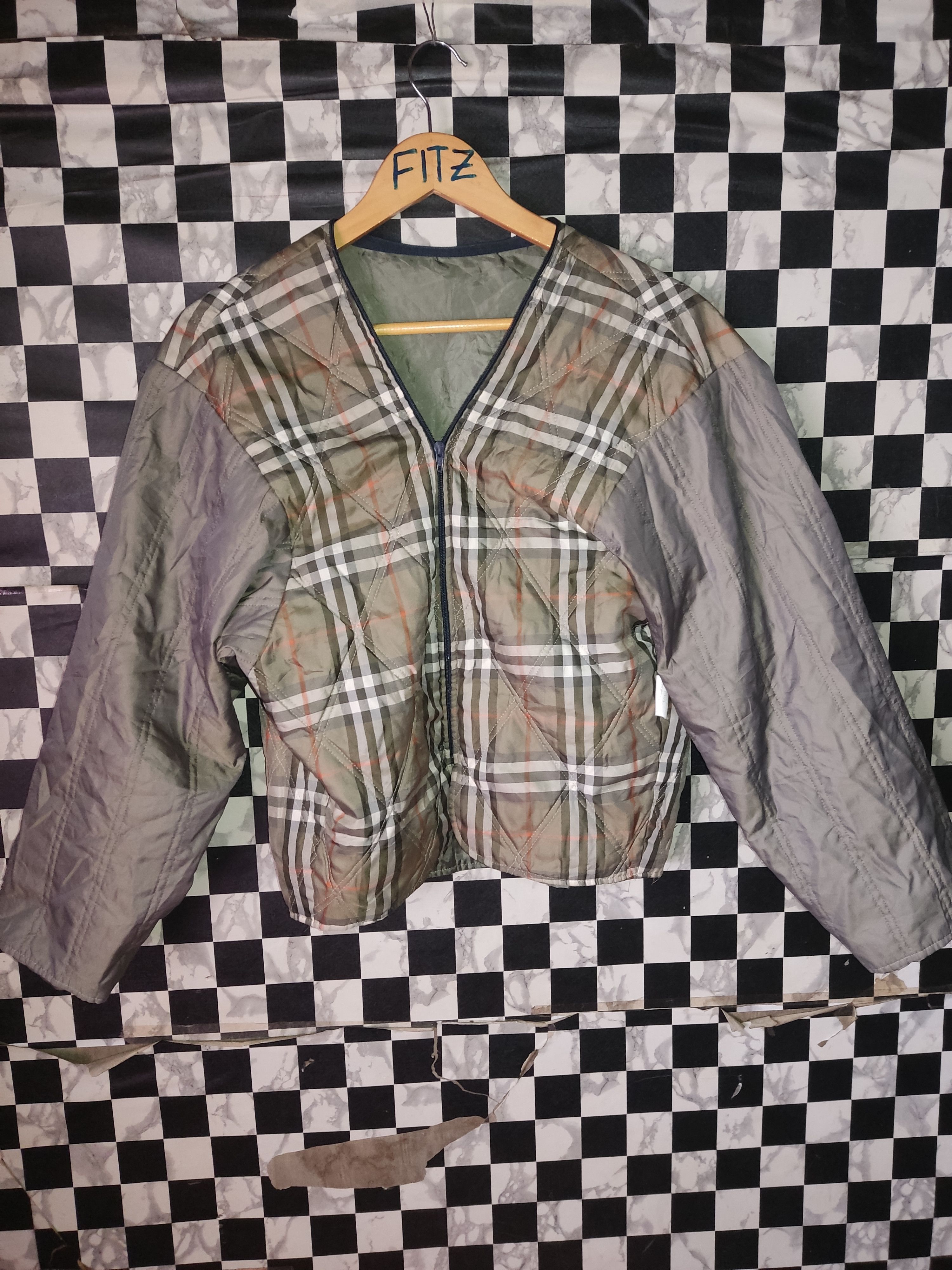 Vintage Burberry Quilted Jacket