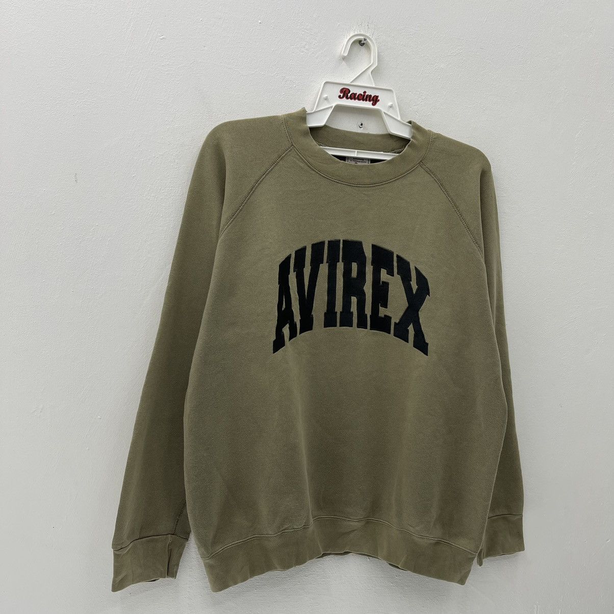 Avirex × Vintage Vintage 90s Avirex Sweatshirt Embroidery Big Logo Size US M / EU 48-50 / 2 - 5 Thumbnail