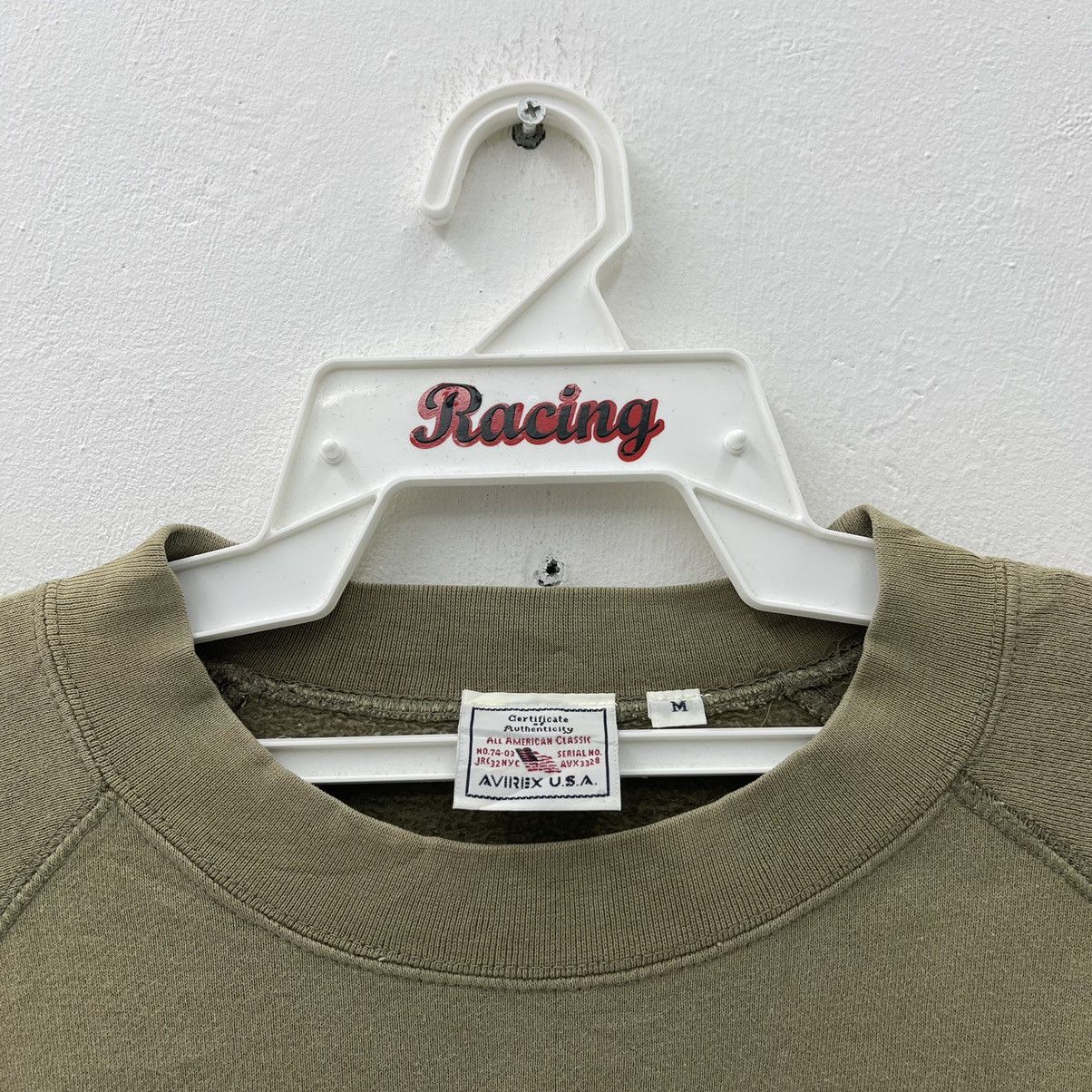 Avirex × Vintage Vintage 90s Avirex Sweatshirt Embroidery Big Logo Size US M / EU 48-50 / 2 - 4 Thumbnail