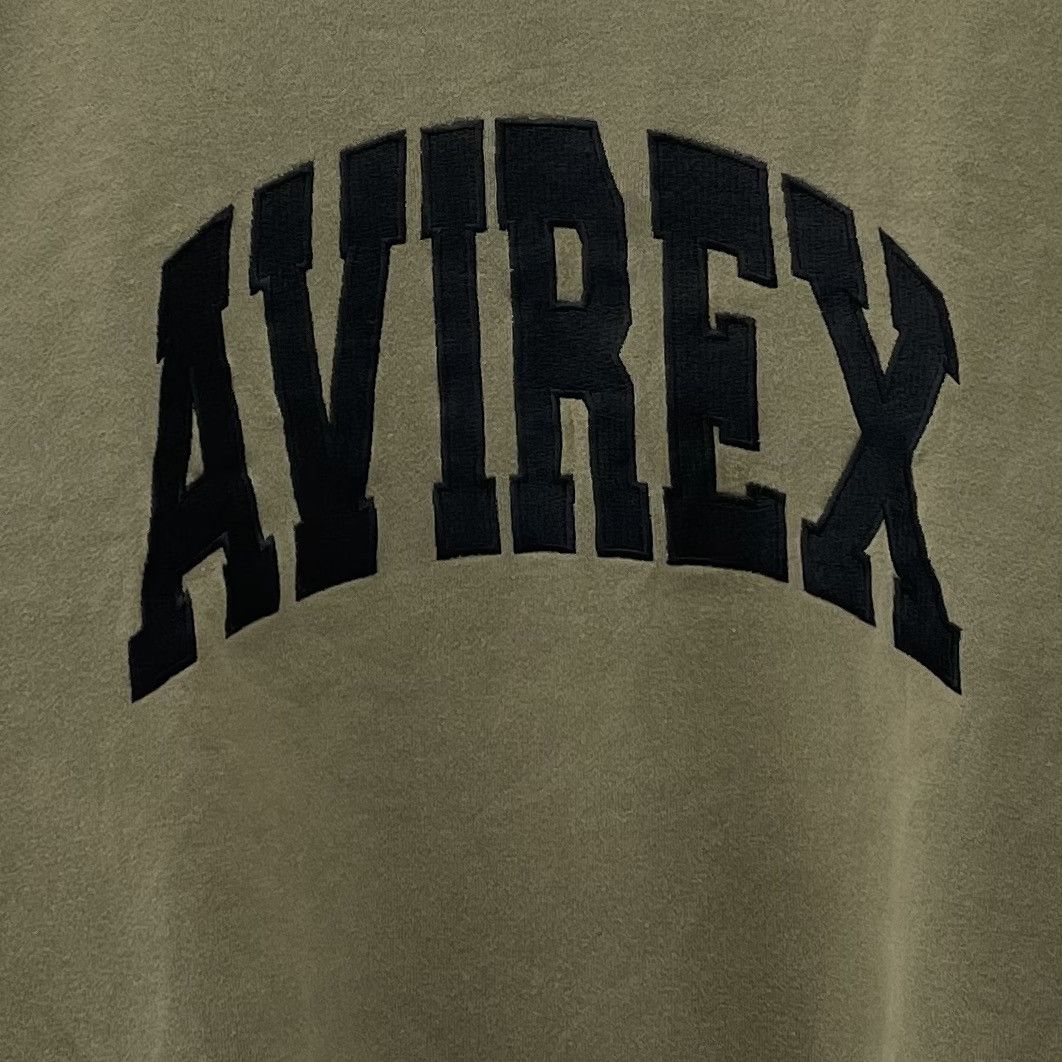 Avirex × Vintage Vintage 90s Avirex Sweatshirt Embroidery Big Logo Size US M / EU 48-50 / 2 - 2 Thumbnail