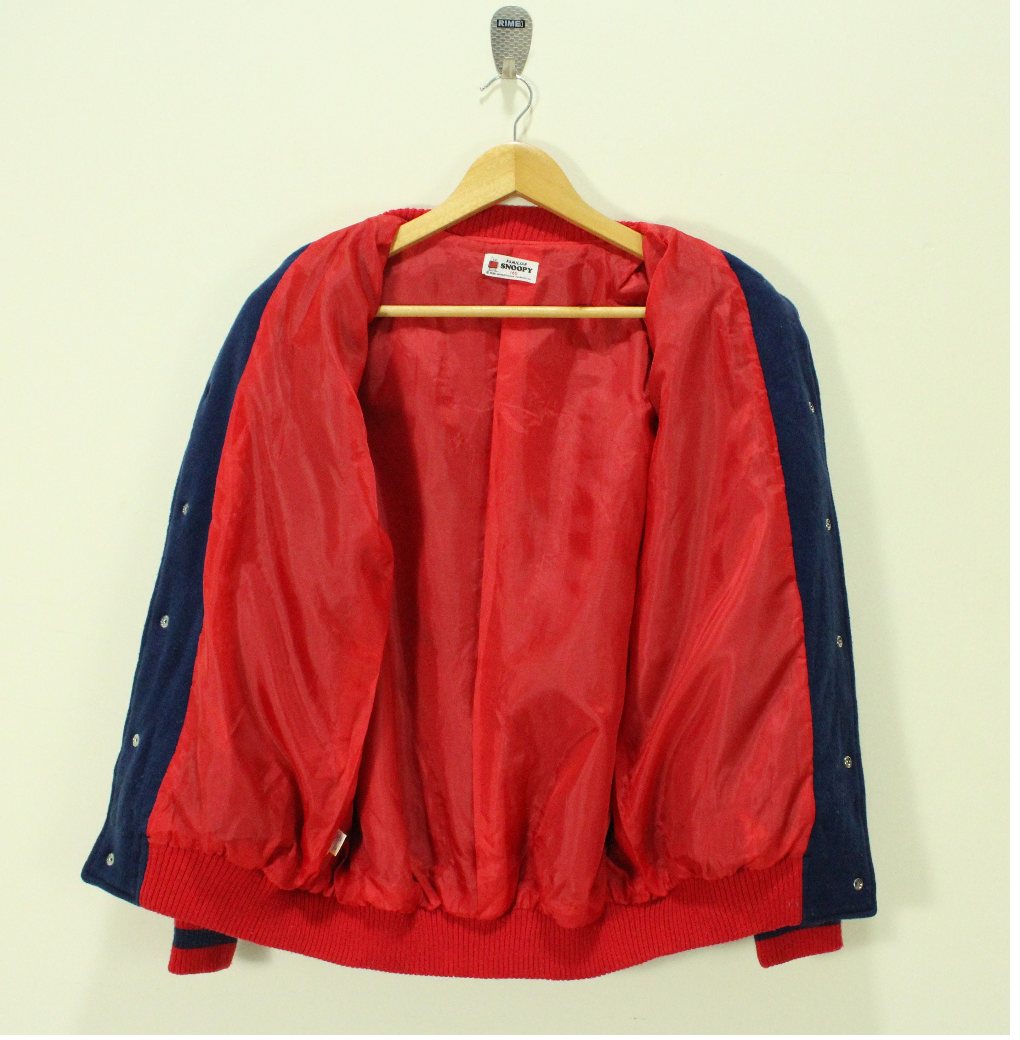 Japanese Brand × Vintage Vintage Snoopy Jacket Teddy boys Size US S / EU 44-46 / 1 - 5 Thumbnail