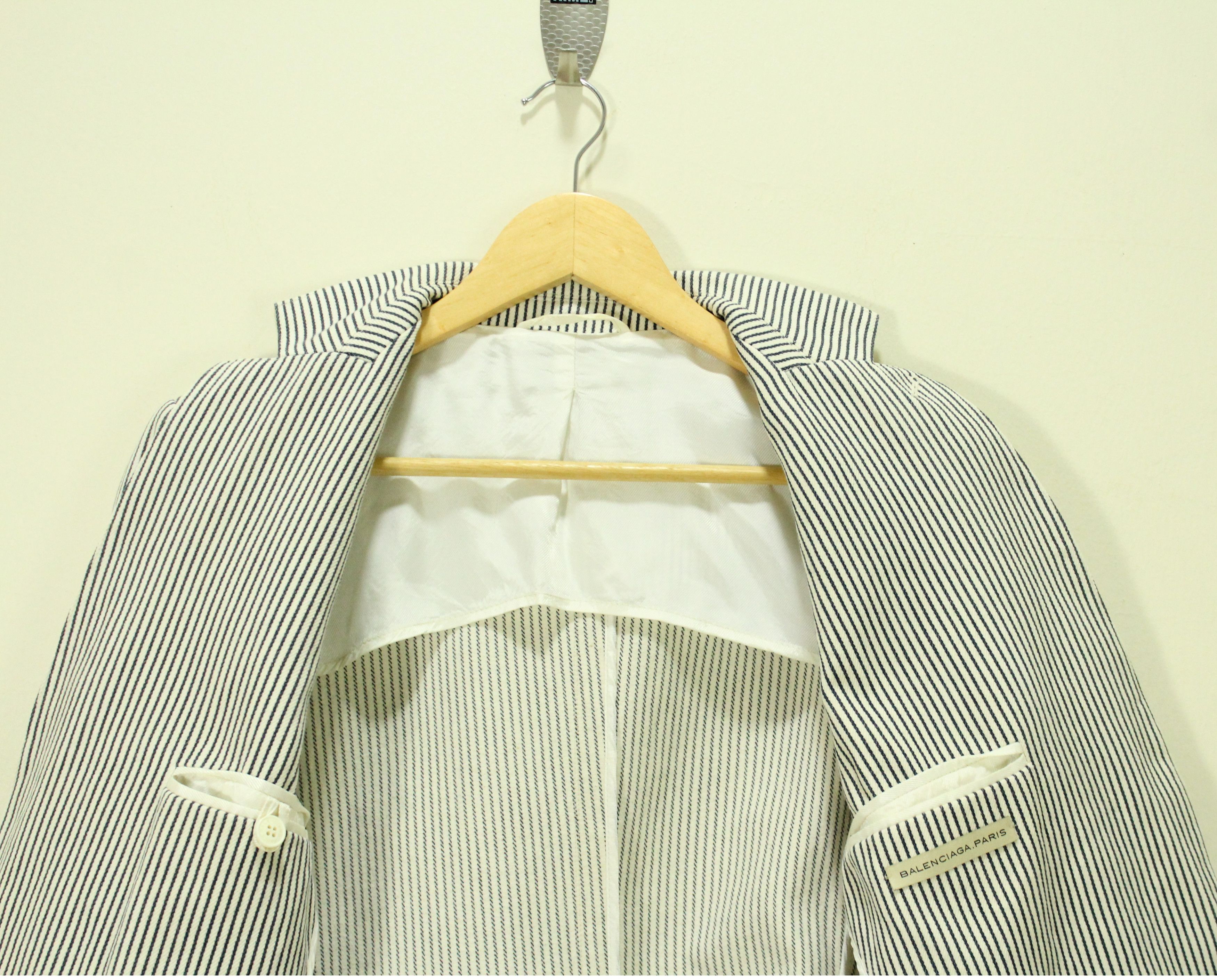 Balenciaga BALENCIAGA Blazer Hickory Shut Pocket Jacket Size US S / EU 44-46 / 1 - 8 Thumbnail