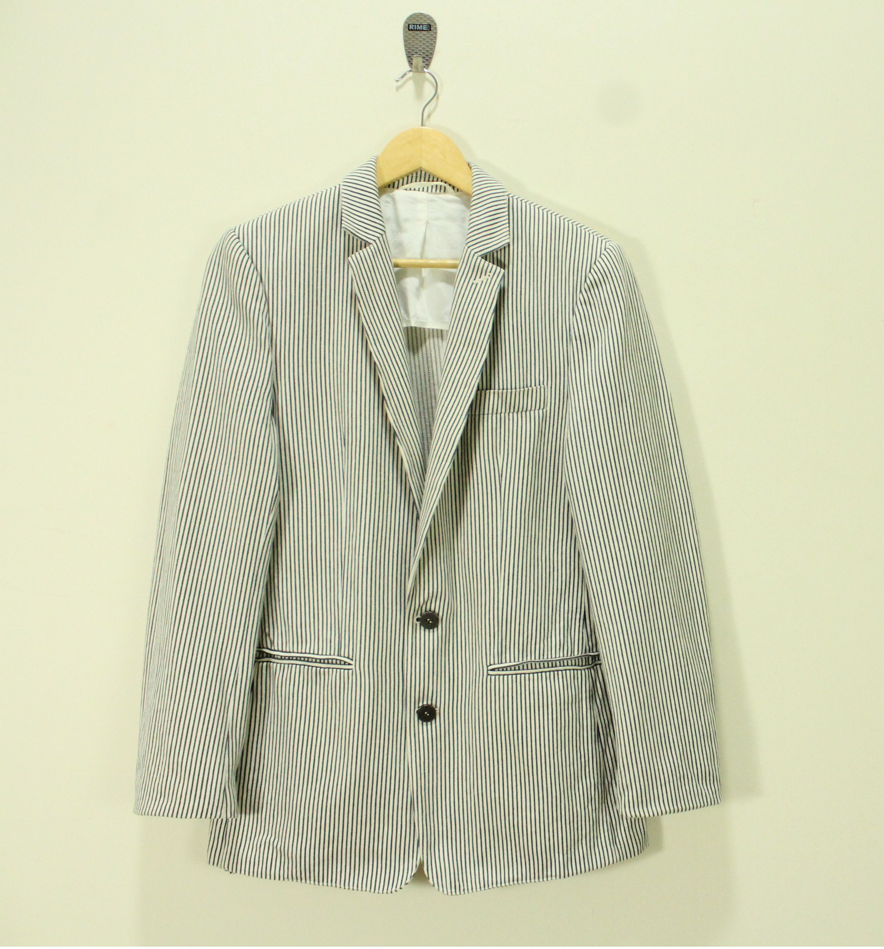 Balenciaga BALENCIAGA Blazer Hickory Shut Pocket Jacket Size US S / EU 44-46 / 1 - 1 Thumbnail