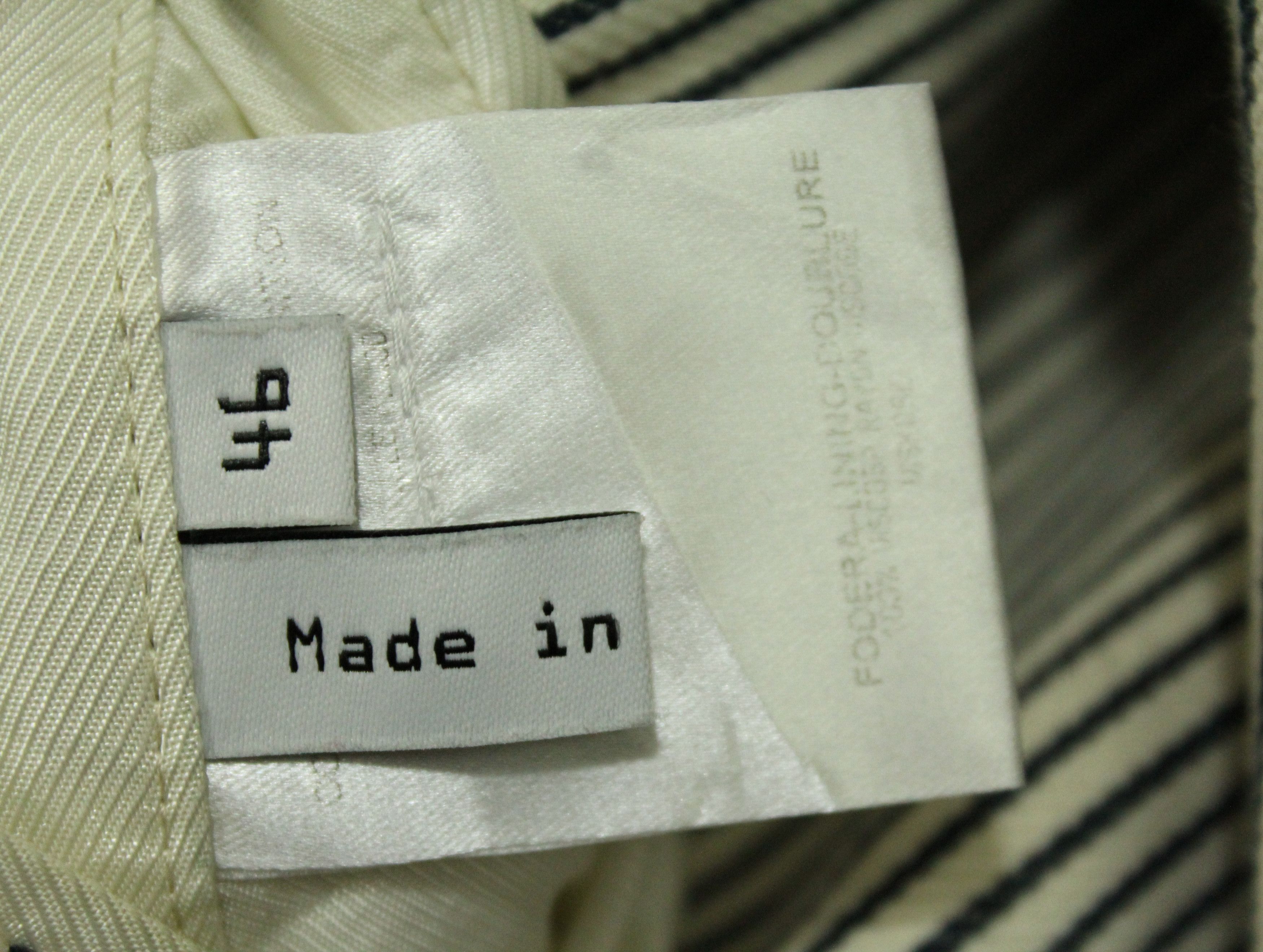 Balenciaga BALENCIAGA Blazer Hickory Shut Pocket Jacket Size US S / EU 44-46 / 1 - 10 Thumbnail