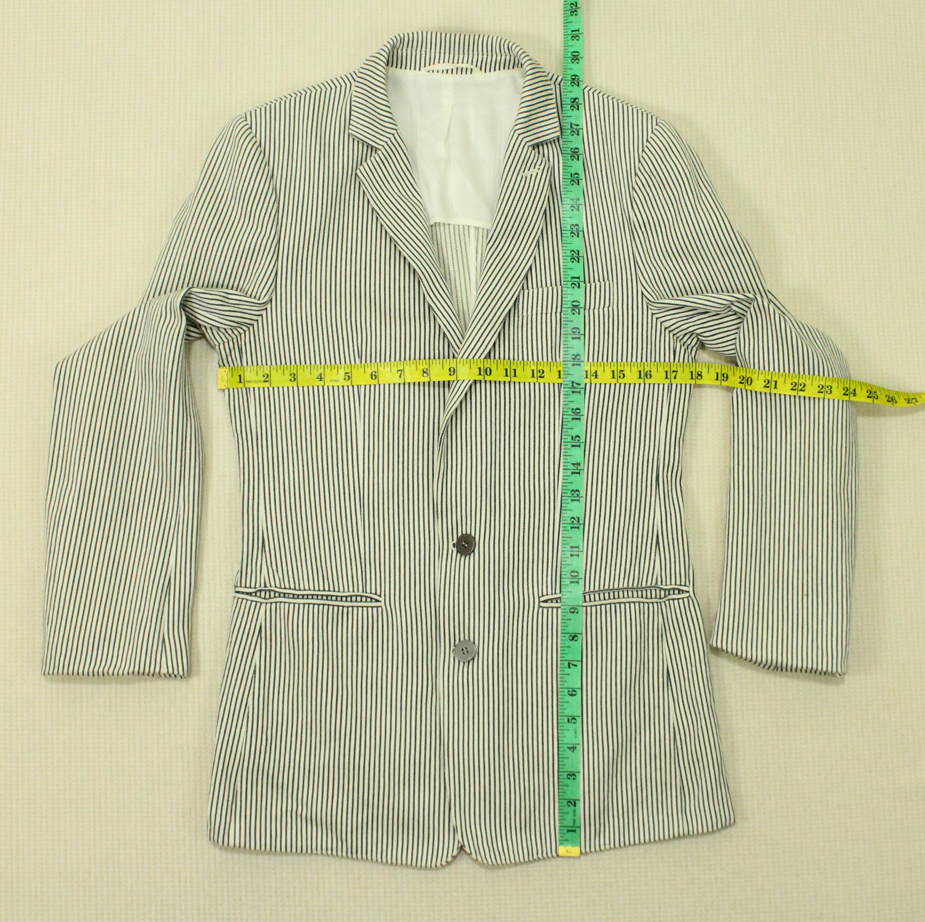 Balenciaga BALENCIAGA Blazer Hickory Shut Pocket Jacket Size US S / EU 44-46 / 1 - 15 Thumbnail