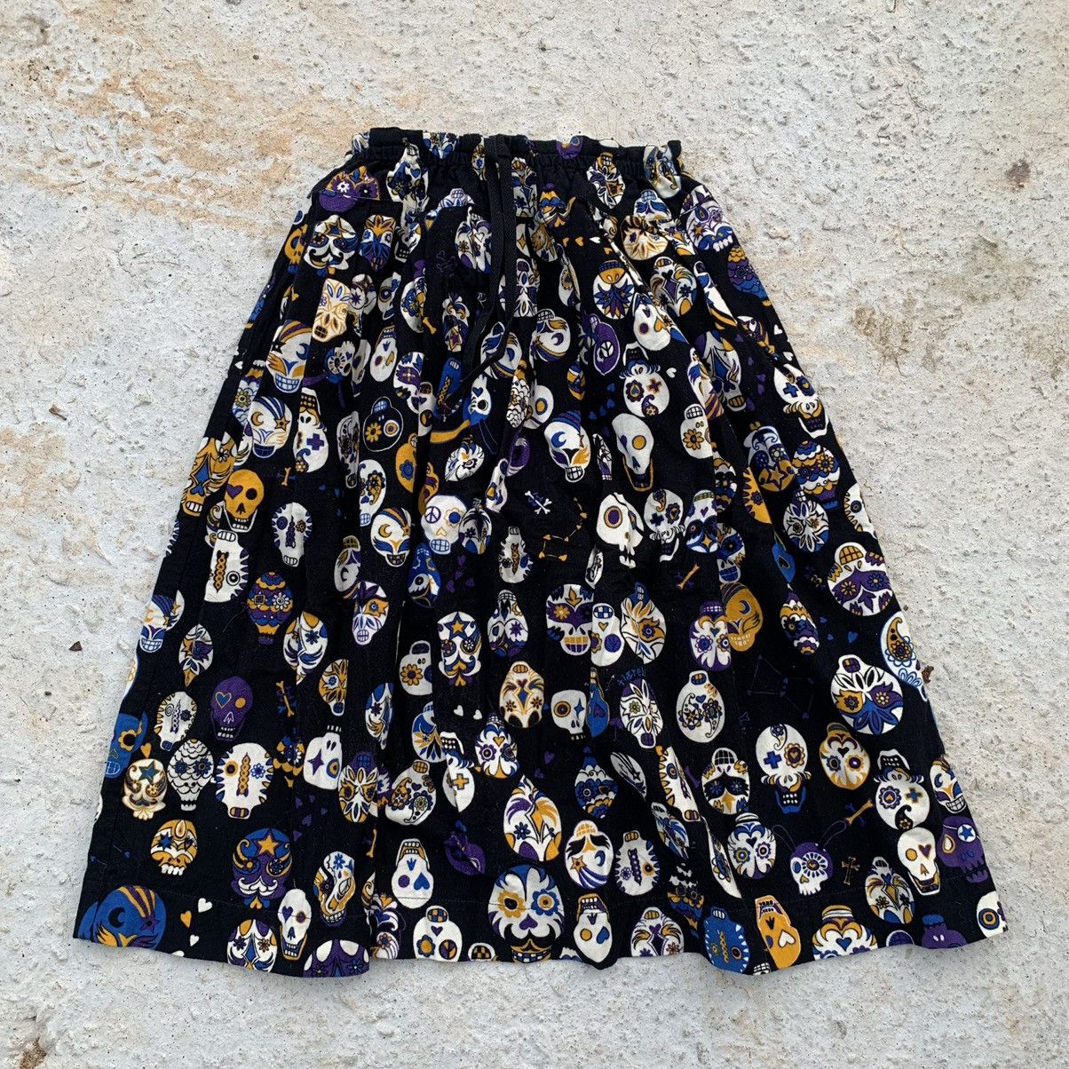 Skull Ficelle Japan Skirt