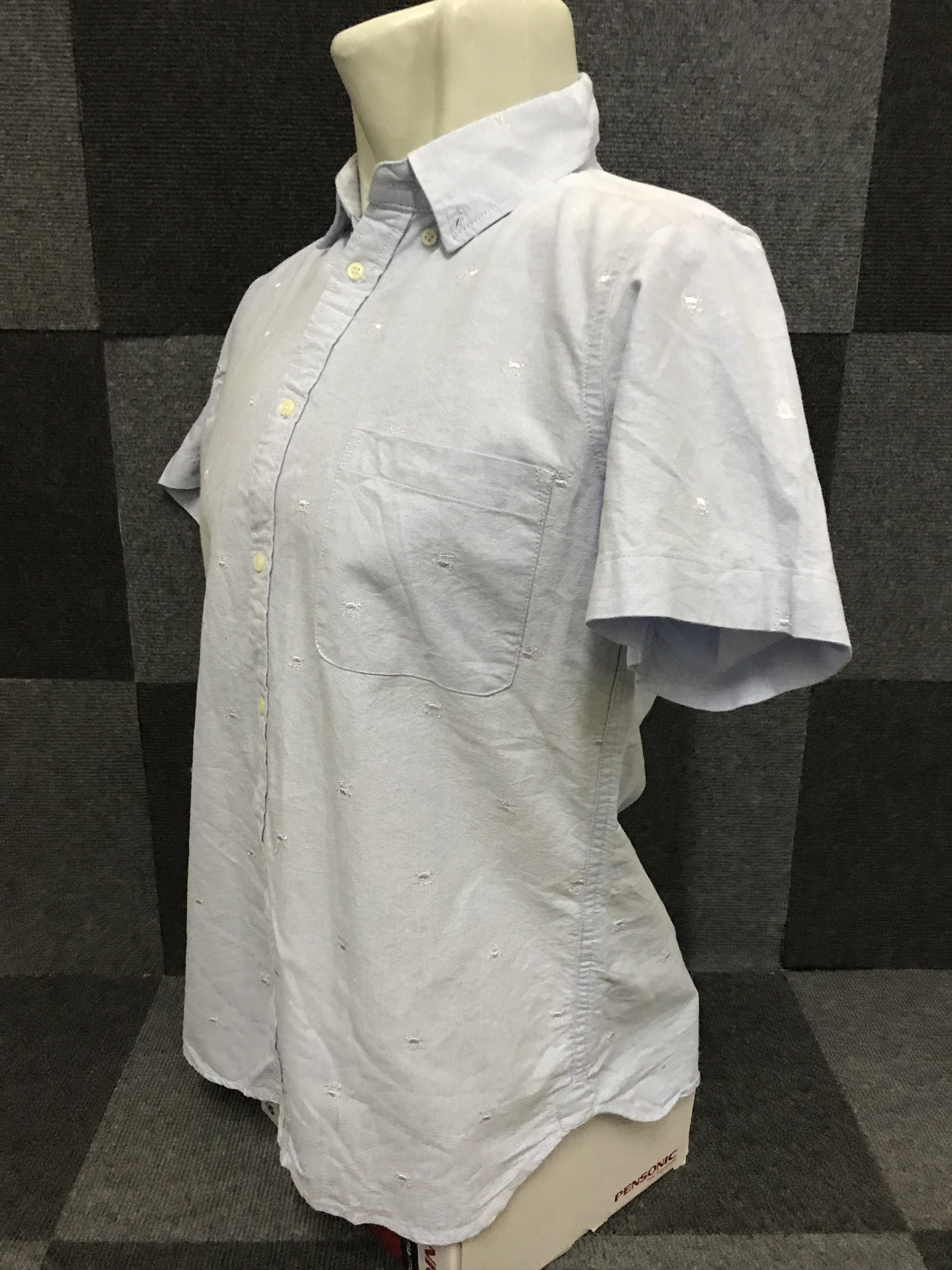Beams Plus × Japanese Brand BUS13 BEAMS Full Logo Embroidery Shirt Size US L / EU 52-54 / 3 - 3 Thumbnail