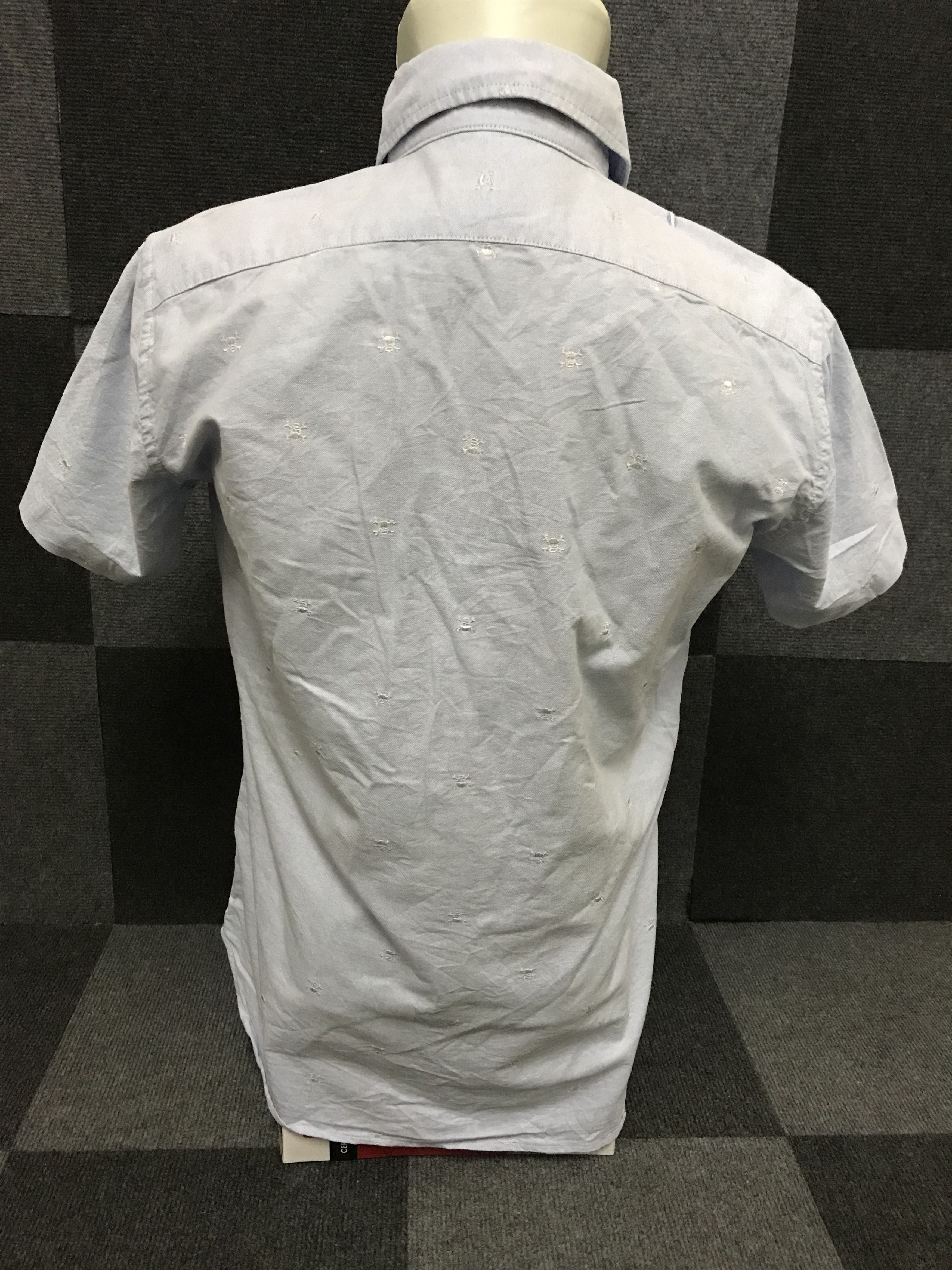 Beams Plus × Japanese Brand BUS13 BEAMS Full Logo Embroidery Shirt Size US L / EU 52-54 / 3 - 4 Thumbnail