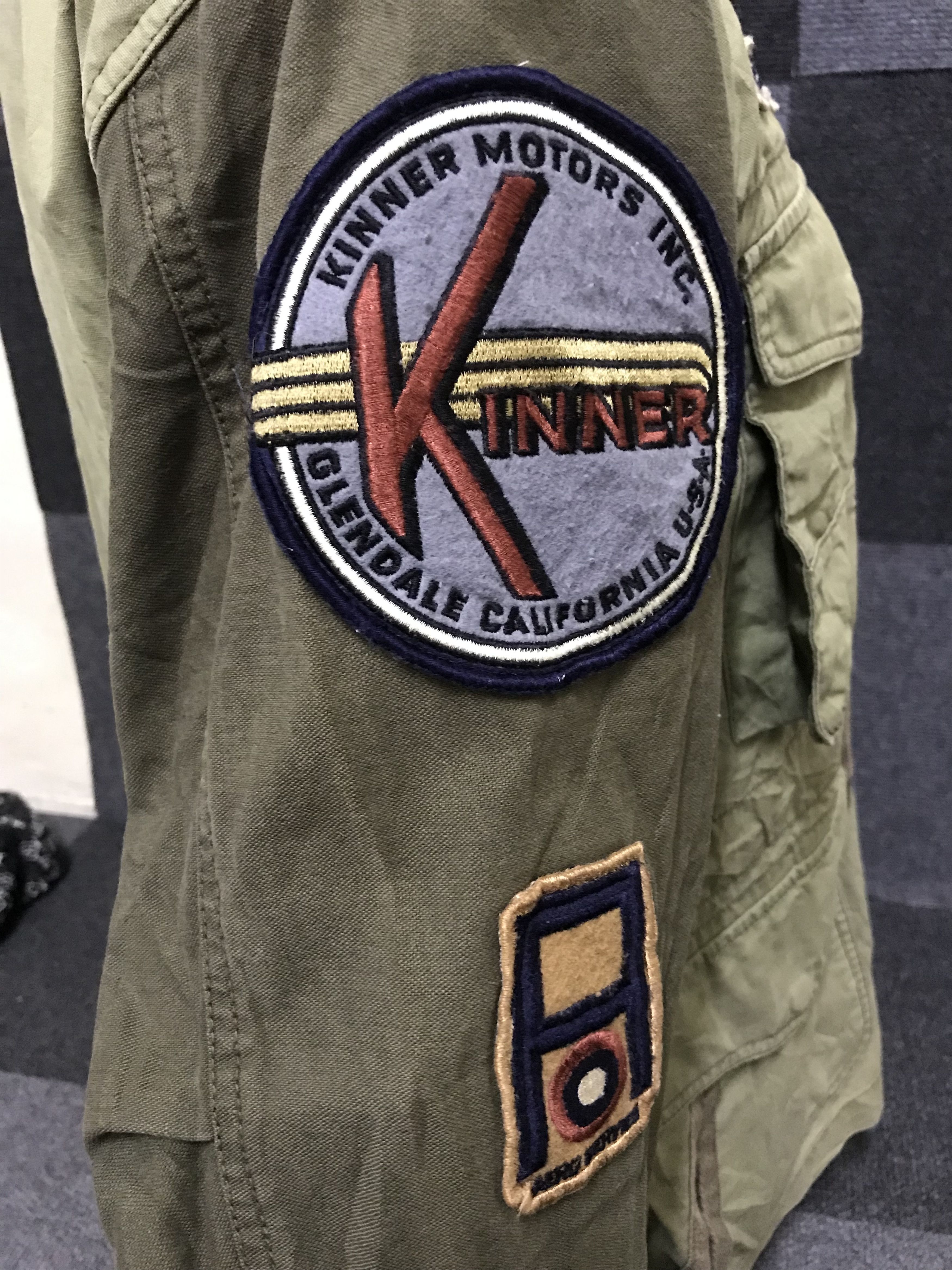 Avirex J35 Archival design AVIREX Multipockets Jacket with Patches Size US L / EU 52-54 / 3 - 12 Thumbnail