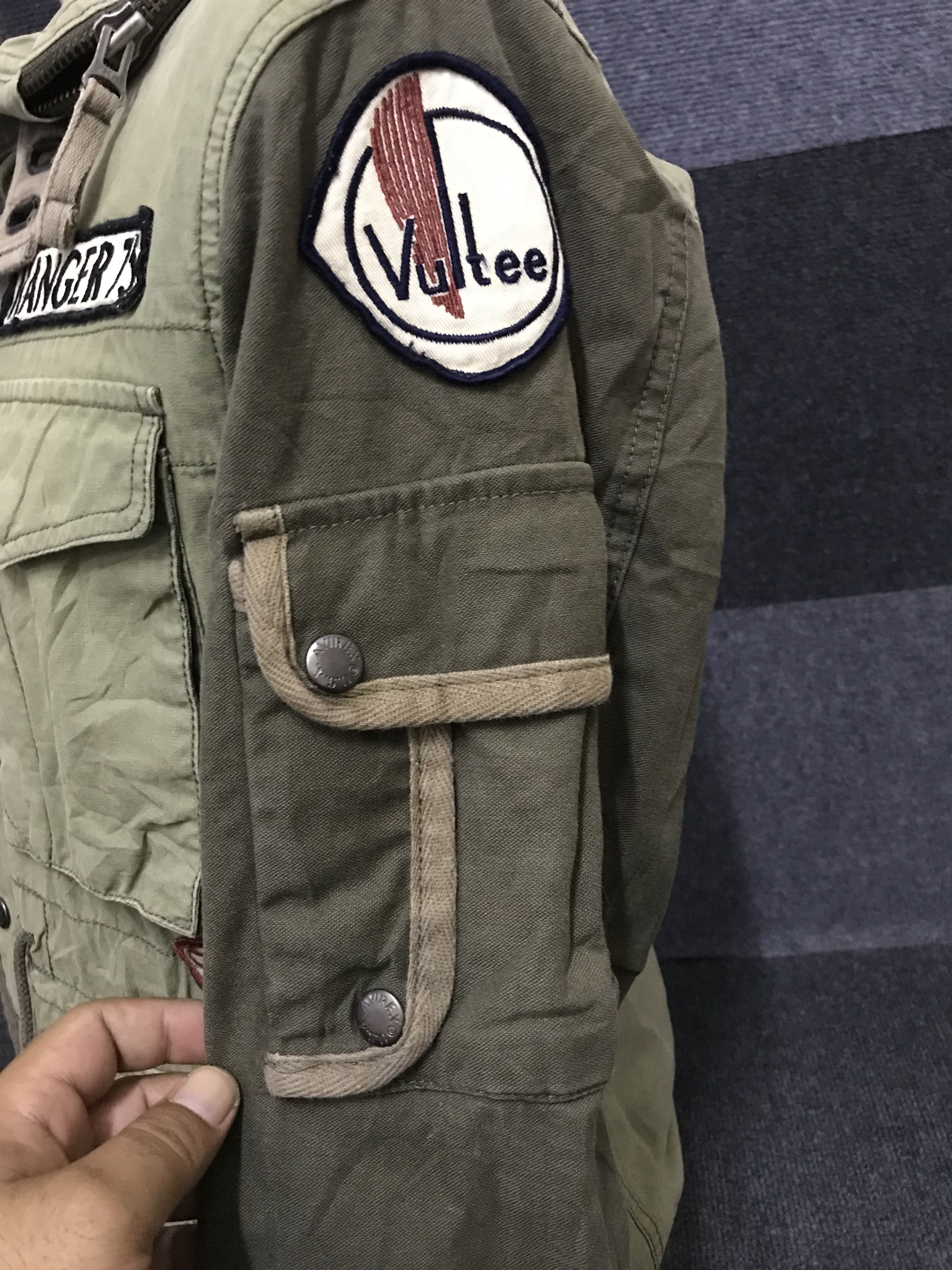 Avirex J35 Archival design AVIREX Multipockets Jacket with Patches Size US L / EU 52-54 / 3 - 8 Thumbnail