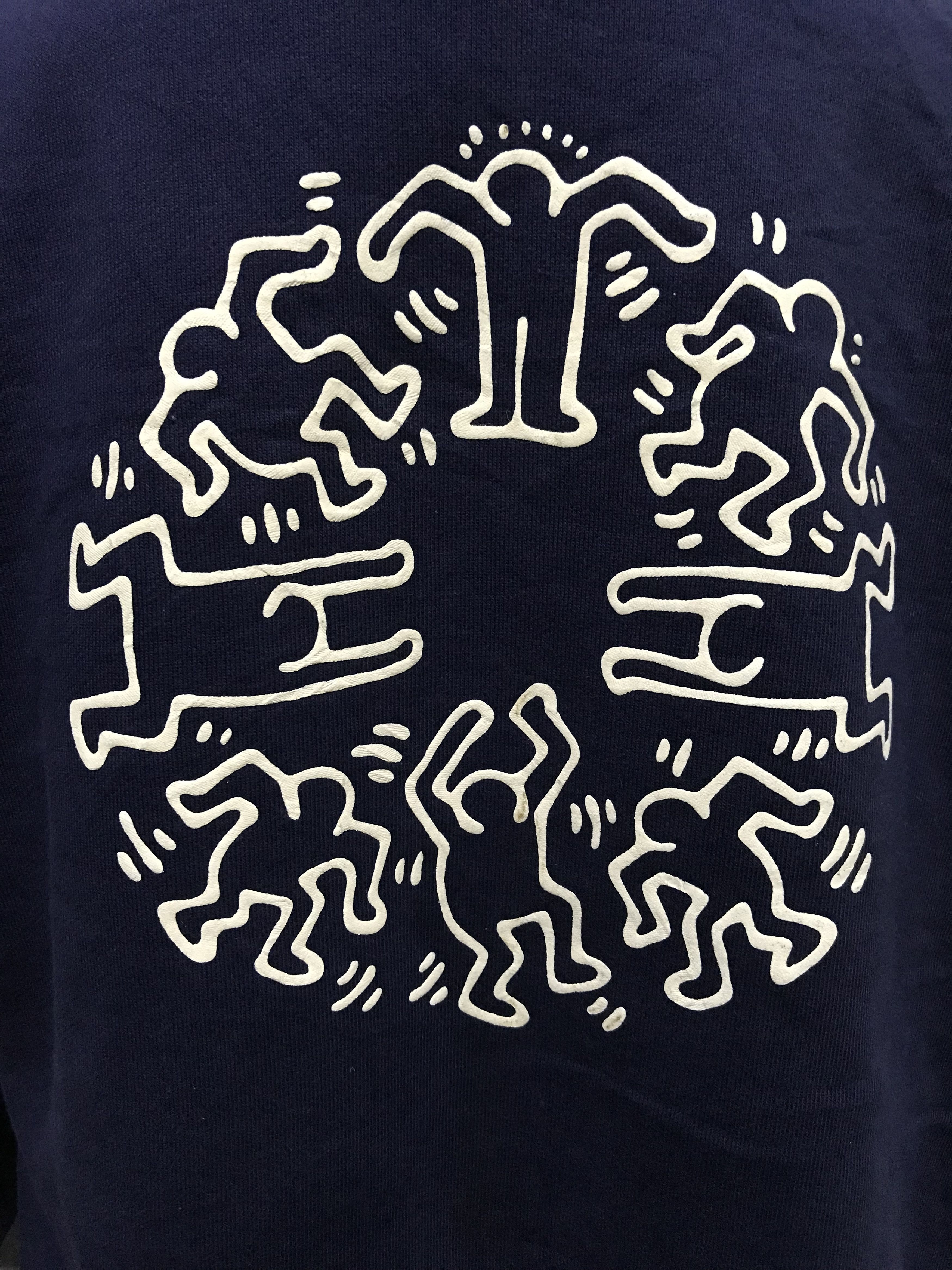 Keith Haring × Uniqlo SH9 Keith Haring Spell Out Sweat Shirt Size US M / EU 48-50 / 2 - 8 Thumbnail