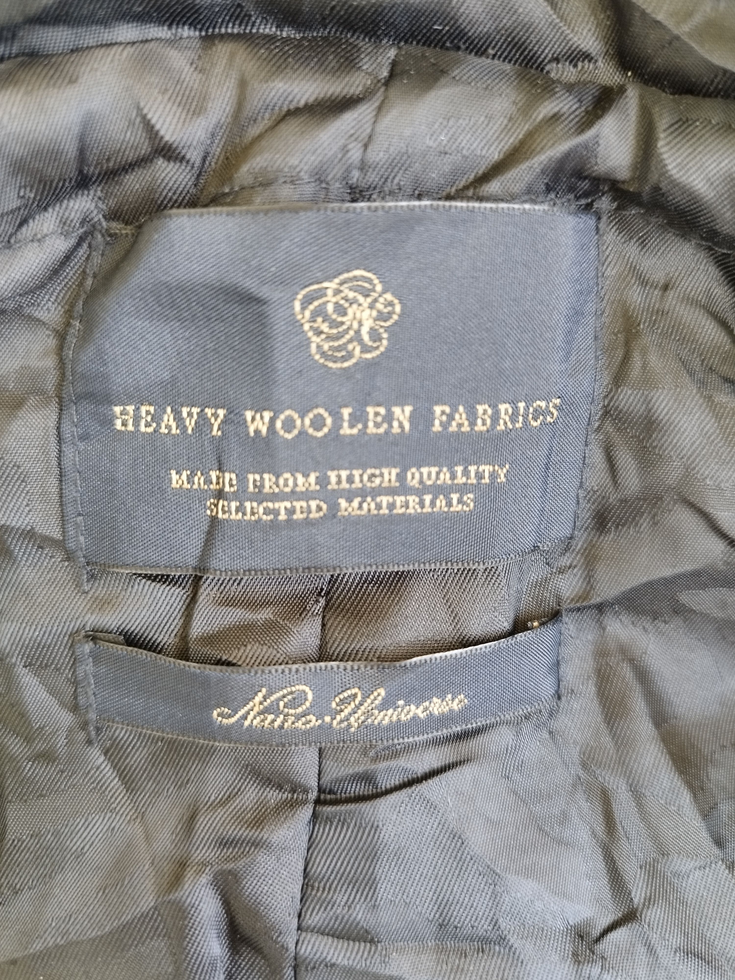 Japanese Brand Nano Universe jacket wool Size US S / EU 44-46 / 1 - 5 Thumbnail