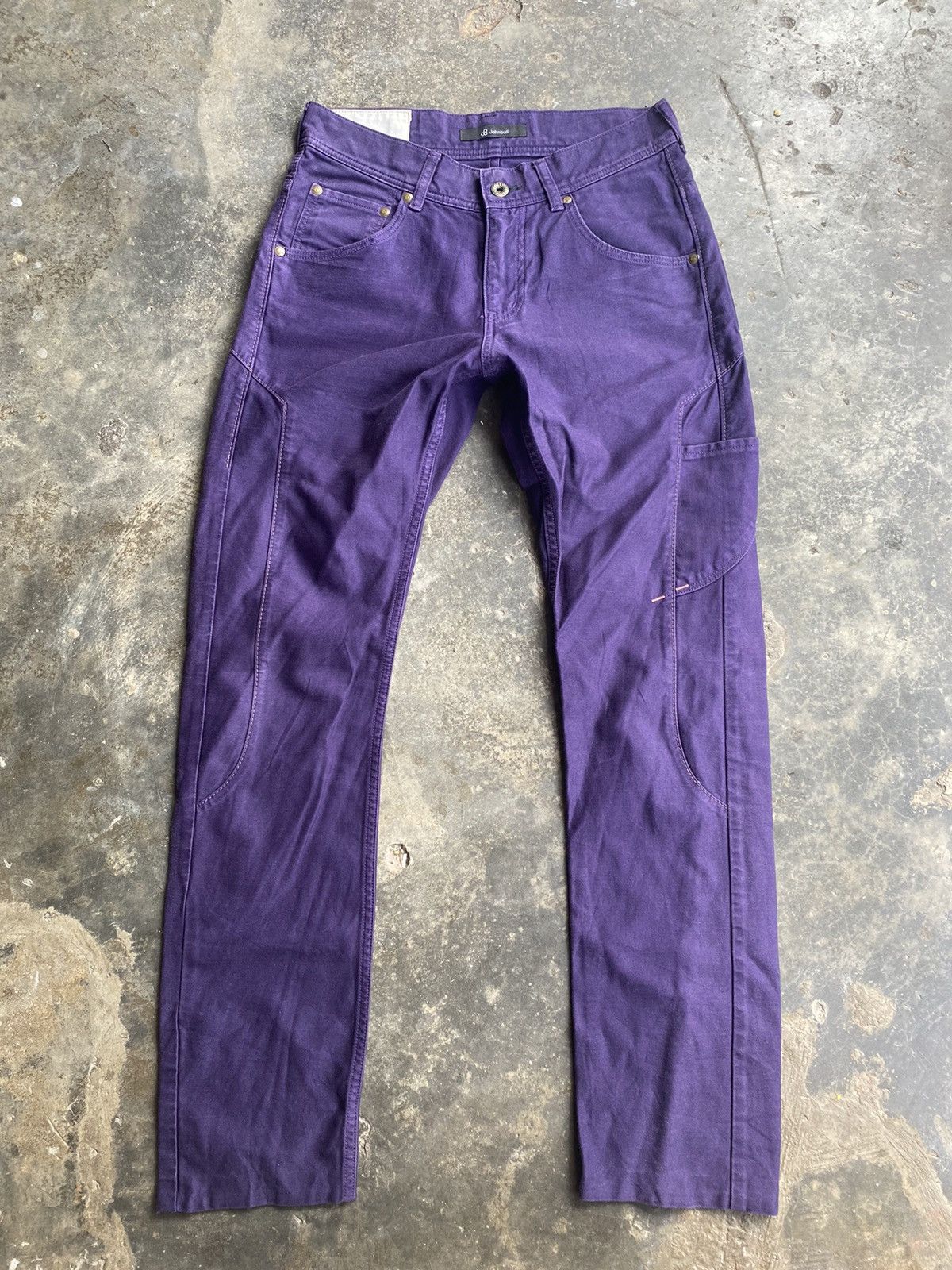 If Six Was Nine × Japanese Brand × Johnbull Vintage John Bull Purple Pants Size US 29 - 1 Thumbnail
