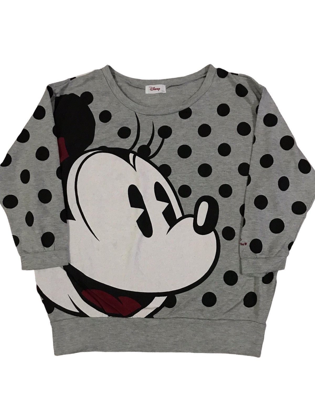 Cartoon Network × Disney Vintage Disney Mickey Mouse Polkadot Sweatshirt Size US L / EU 52-54 / 3 - 1 Thumbnail