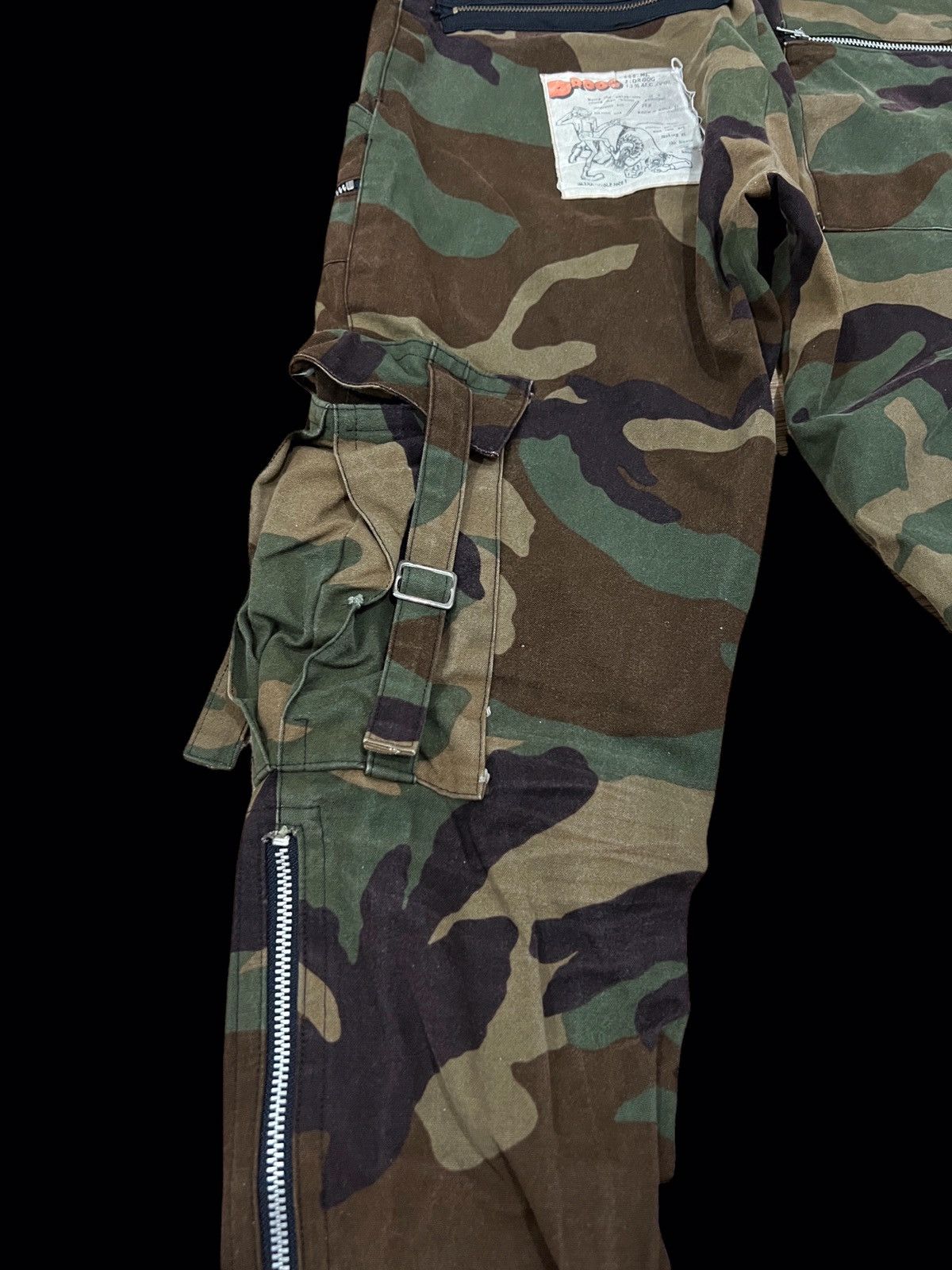 Japanese Brand × Seditionaries Japanese Brand Camouflage Bondage Pants Raf Simons Style Size US 28 / EU 44 - 9 Thumbnail