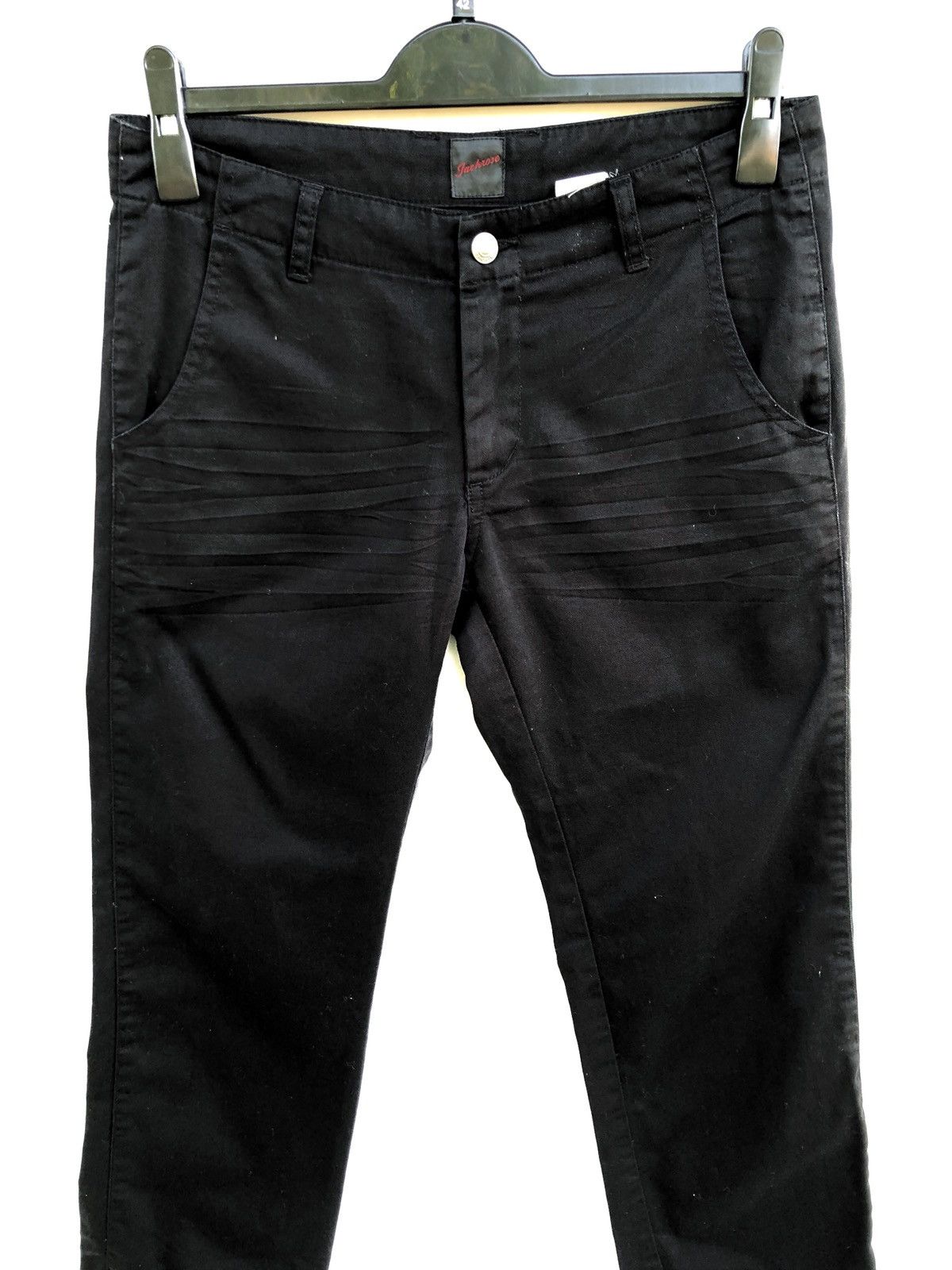 JACKROSE Japanese Brand Jack Rose Black Casual Pant Size US 30 / EU 46 - 4 Thumbnail